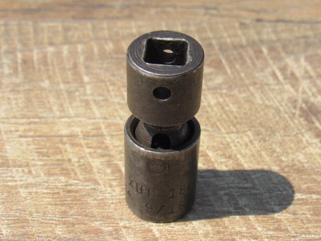 MAC 9/16″ XUI 186 3/8″ DR. 6 PT SAE SWIVEL FLEX UNVERSAL IMPACT SOCKET XUI186