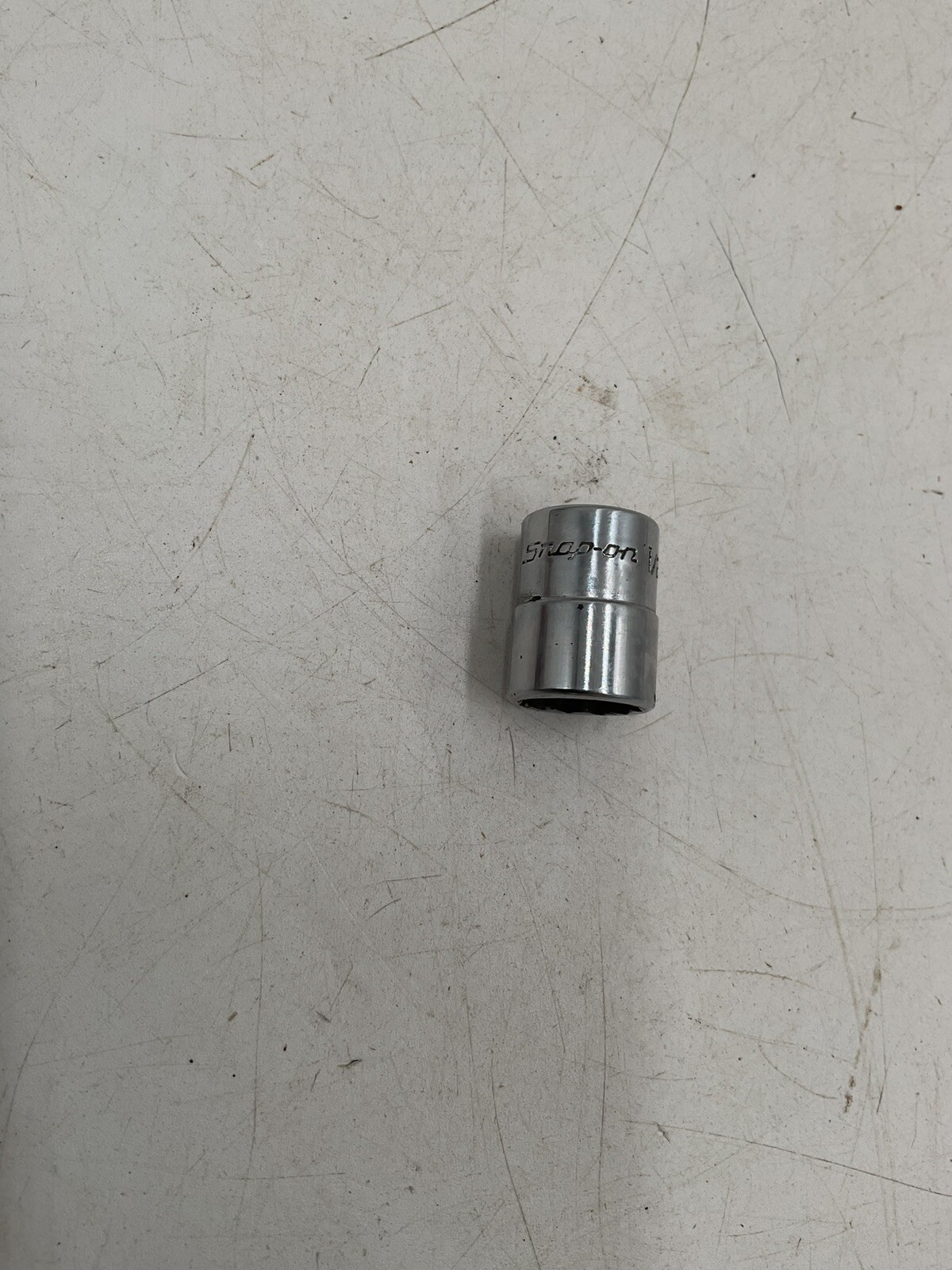 Snap-On Tools 1/4” Drive Chrome Shallow Standard SAE 12 Point 1/2″ Socket TMD16