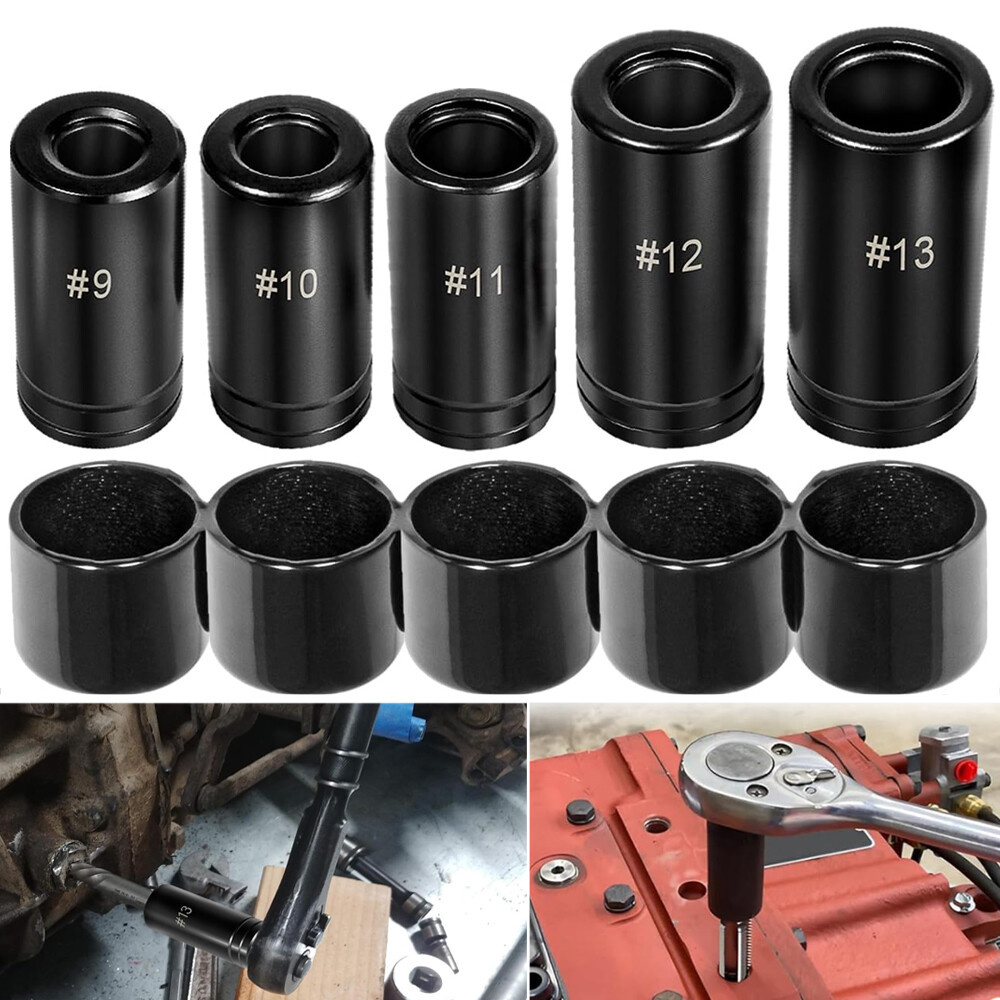 71670 Large Tap Socket Set Fit 5/8″, 11/16″, 3/4″, 7/8″ & 1″ (16mm-25mm) Taps