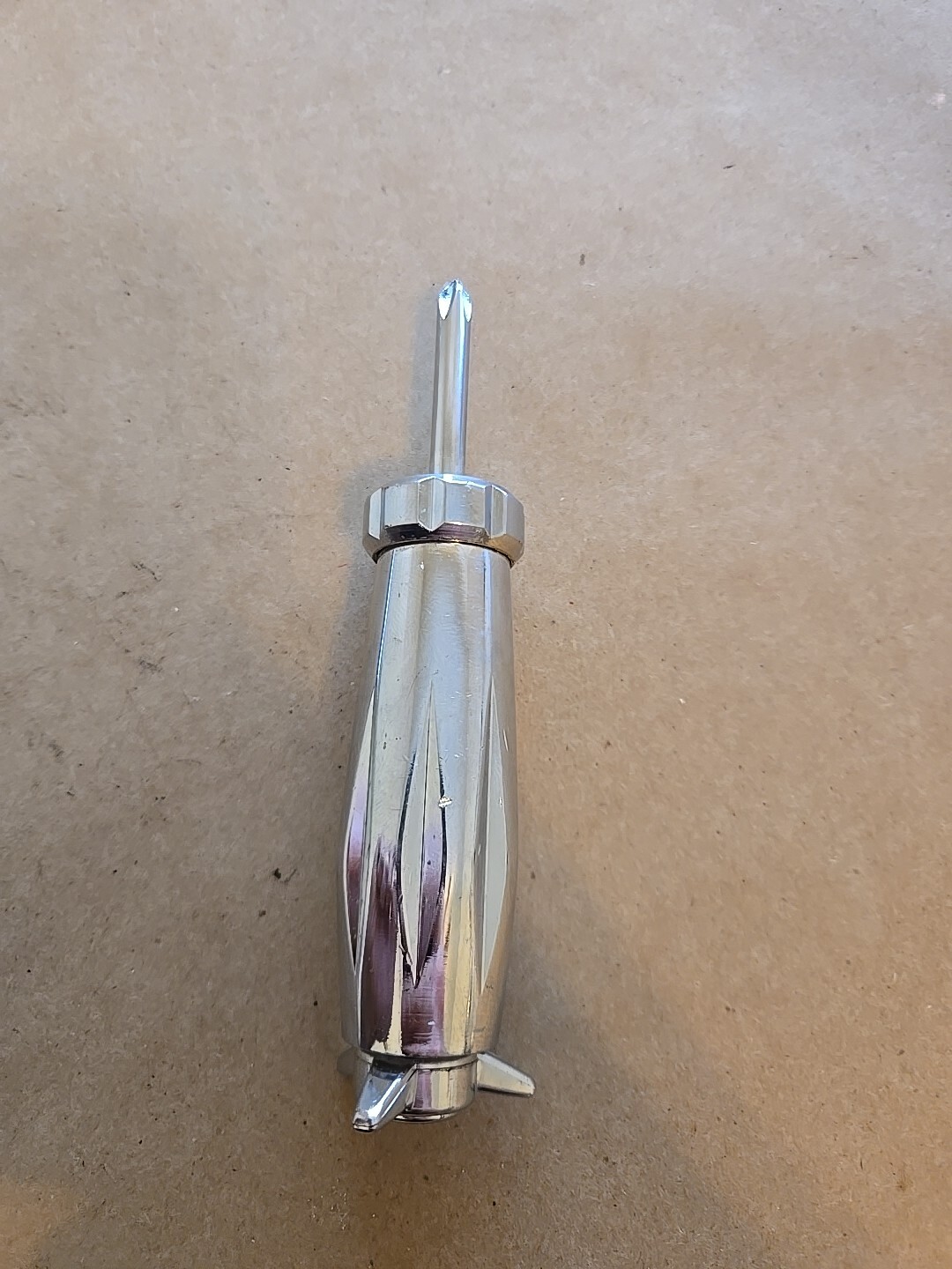 Pro Shop Phillips Flat Head Various Lengths & SizesChrome Screwdrivers Set Of 5