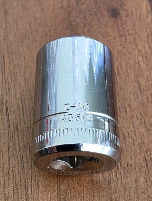 Craftsman 13mm Socket 6 Point 1/4″ Drive Z-AG 43514