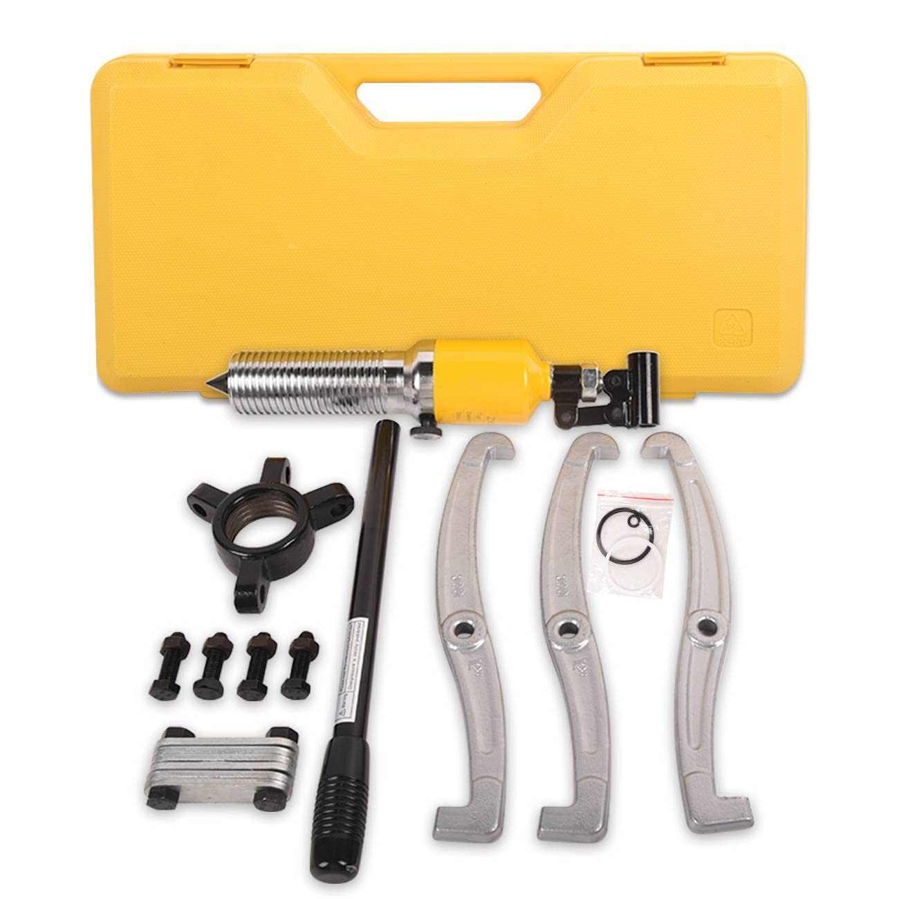 2/3-Jaw 15T Hydraulic Gear Puller Set Wheel Bearing Pulling Separator Tool