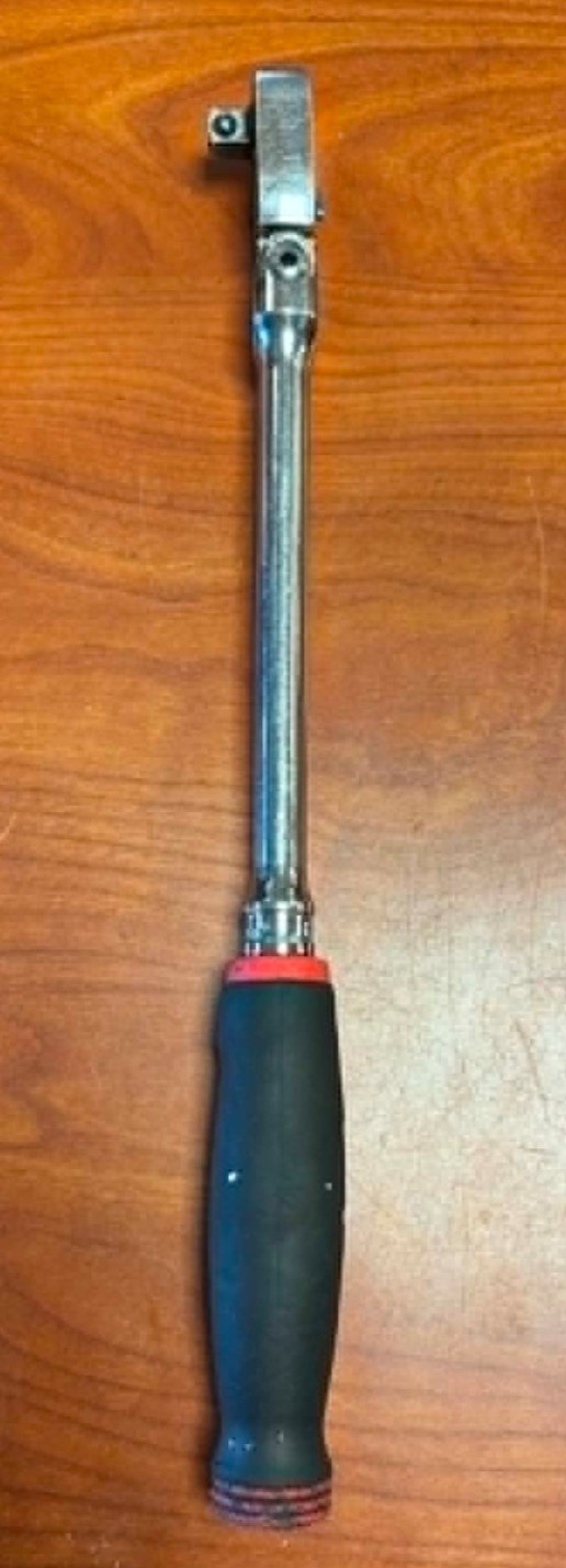 SNAP ON FHLF80A – 3/8 DRIVE CUSHION GRIP FLEX HEAD RATCHET READ!