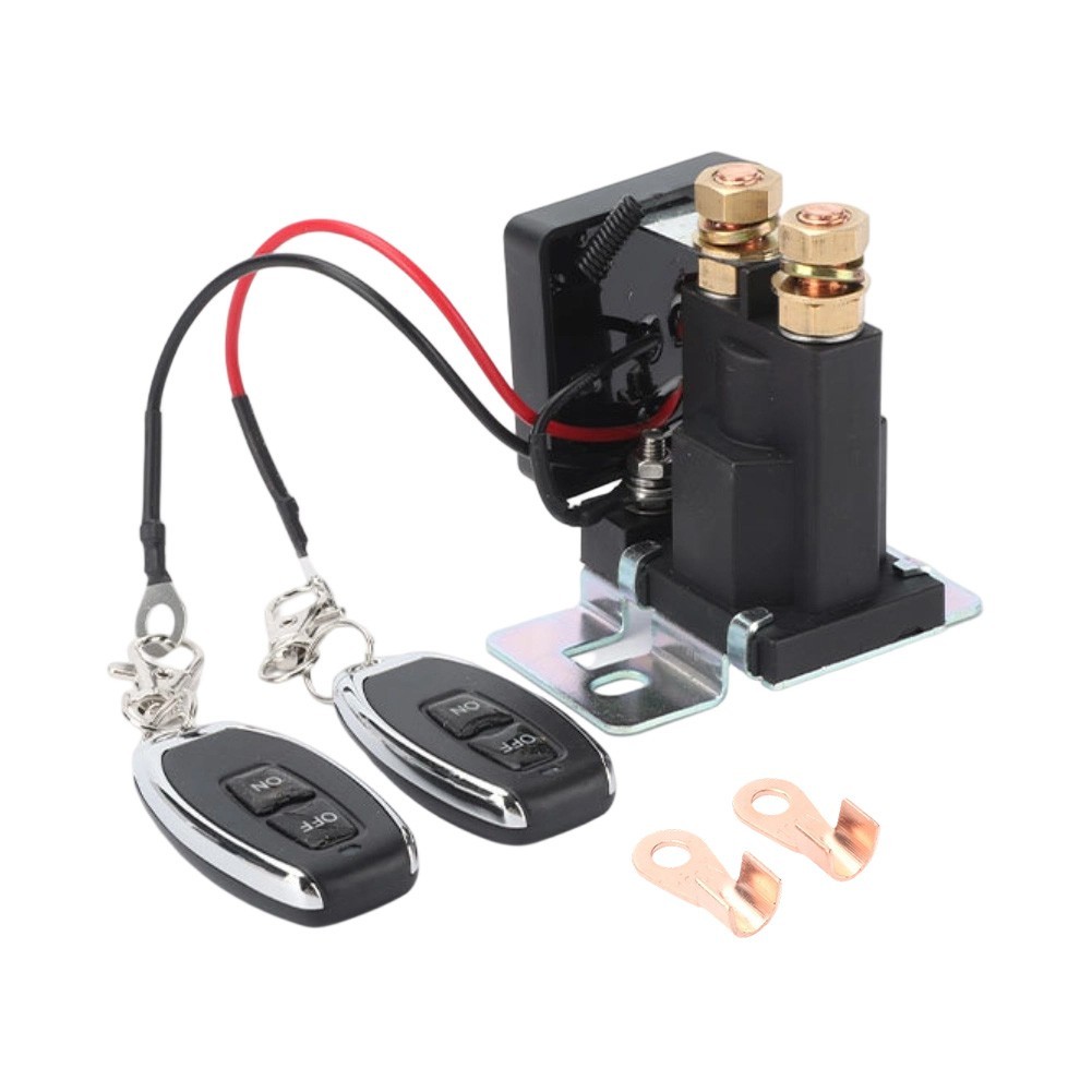 Keyless Remote Control Car Starter Relay Remote Engine Disable Supports 12V/24V