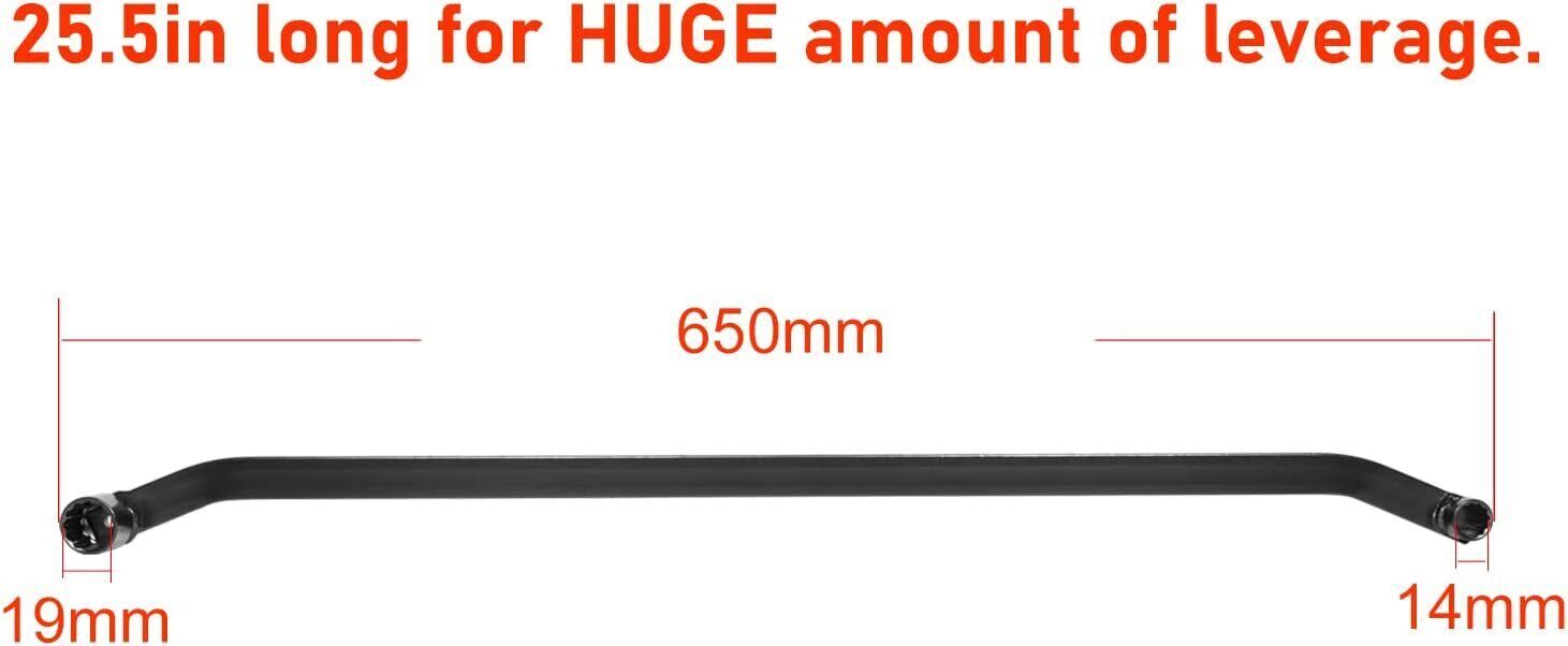 Serpentine Belt Wrench Removal Installer Tool For Honda CRV Accord Civic Mazda
