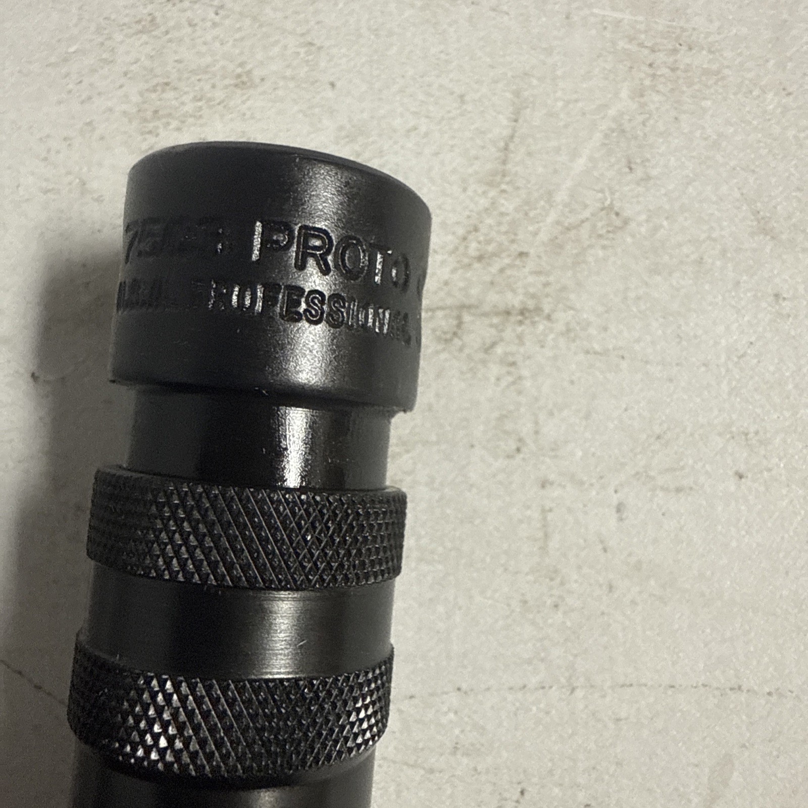 Proto 1/2″ Drive 3” Impact Locking Extension Black Oxide J7503 USA NEW