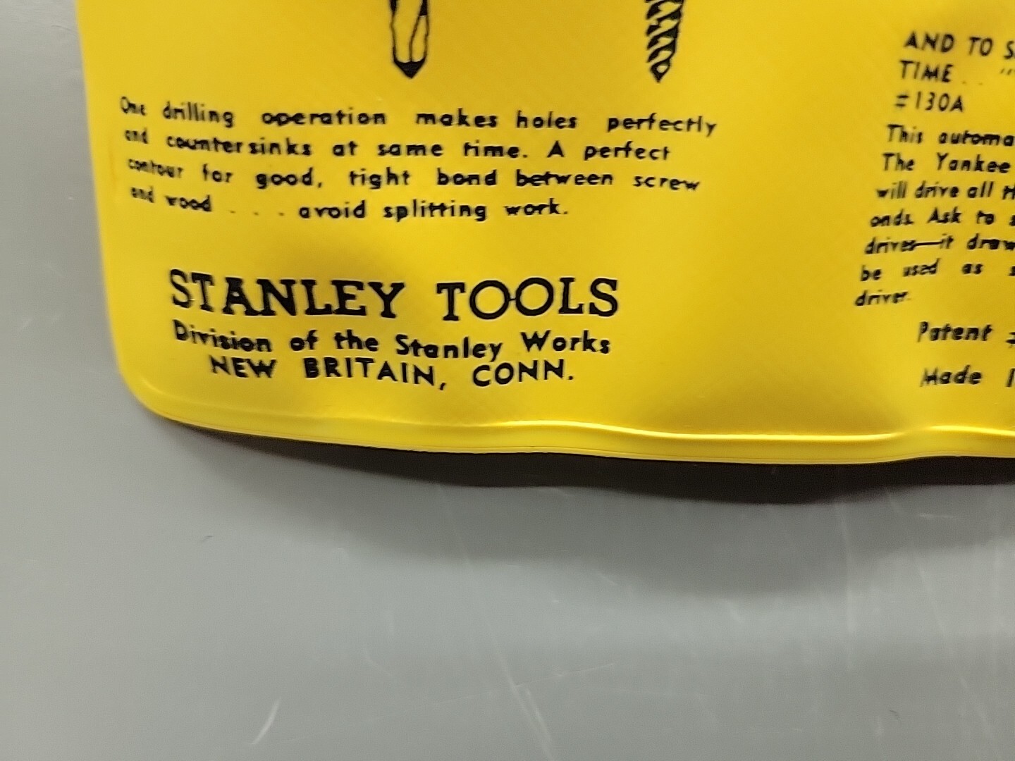 Stanley 04-615 1525A Screw-Mate Drill Countersink Set NOS USA