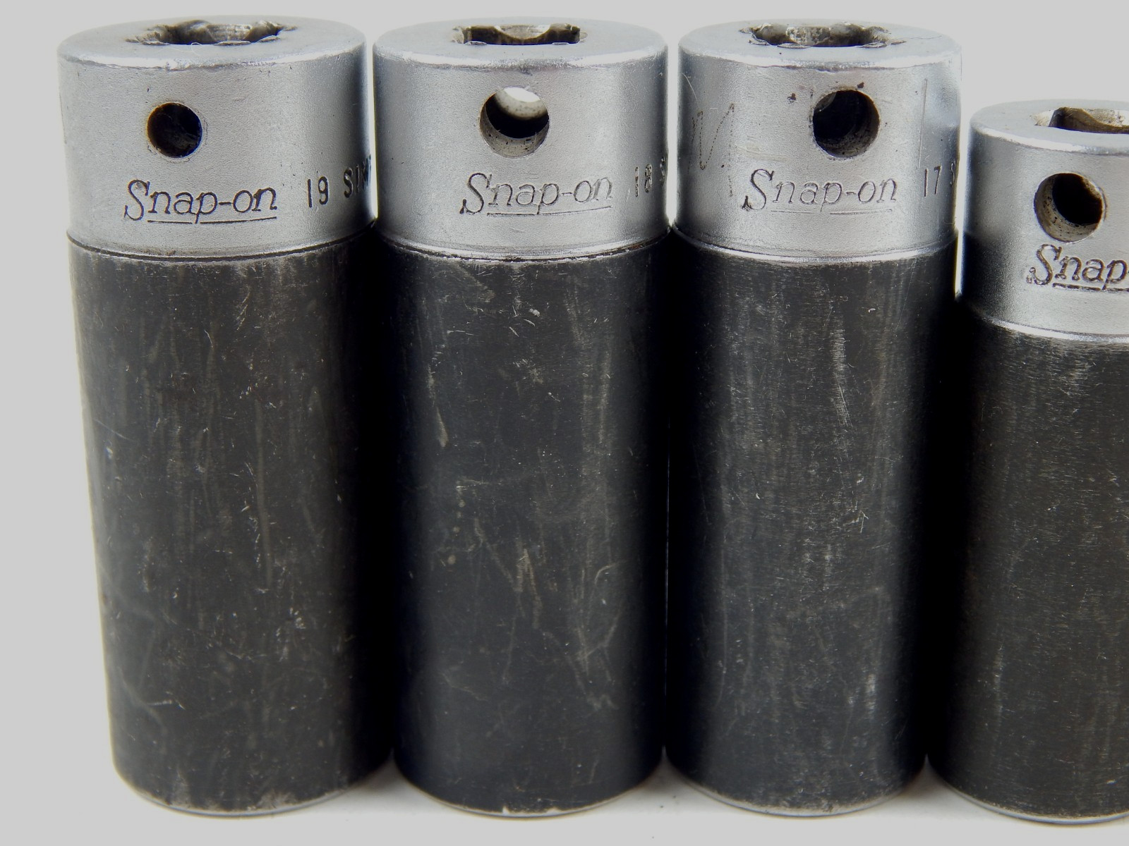 Snap-on SIMFM 3/8” Drive 9mm-19mm Metric Deep Impact Socket Set 11pc 6pt USA