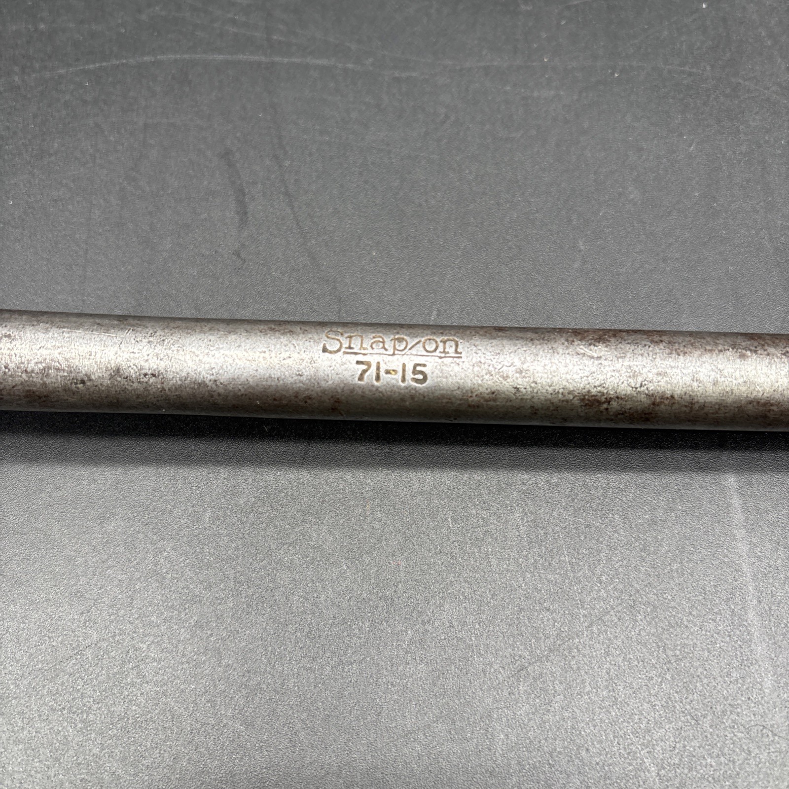 Snap-on 71-15 1/2” Drive 15” Long Handle Vintage Ratchet Wrench USA “G” Stamp