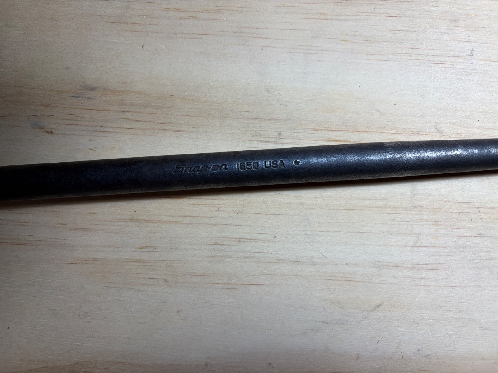Snap-On Pry Bar 1650 15-1/2” Rolling Head Lady Foot Pry Bar