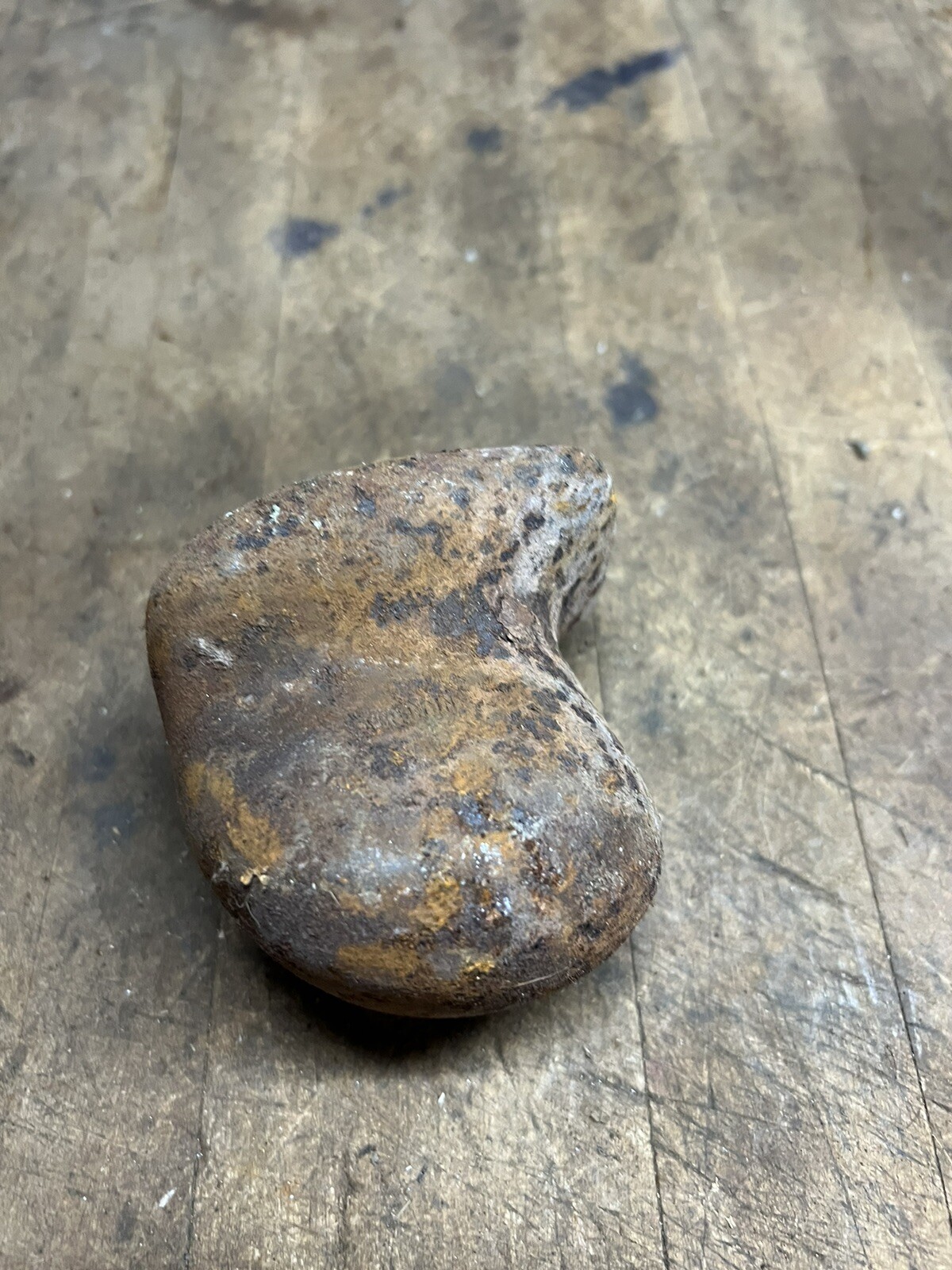 Vintage Auto Body Blob Dolly Cast Iron Hammer Anvil Hand Tool Fairmount 4.5 Lbs