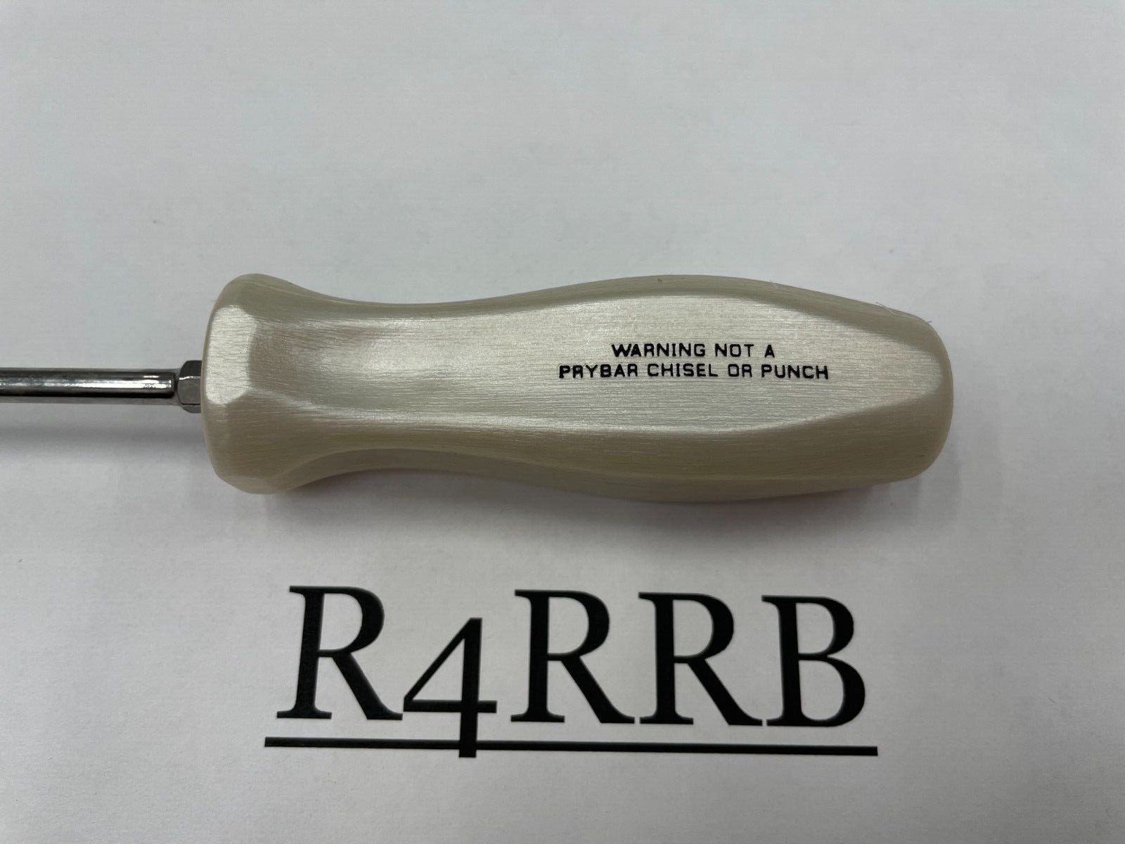 Snap-on Tools NEW PEARL WHITE Hard Handle #1 Phillips Screwdriver SDDP31IRAPW