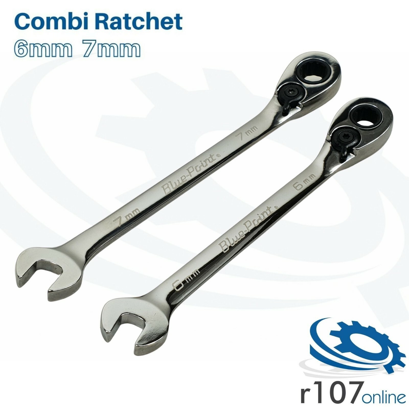 Blue Point 6mm 7mm Ratchet Spanner BOERM6 BOERM7 – As sold by Snap On.