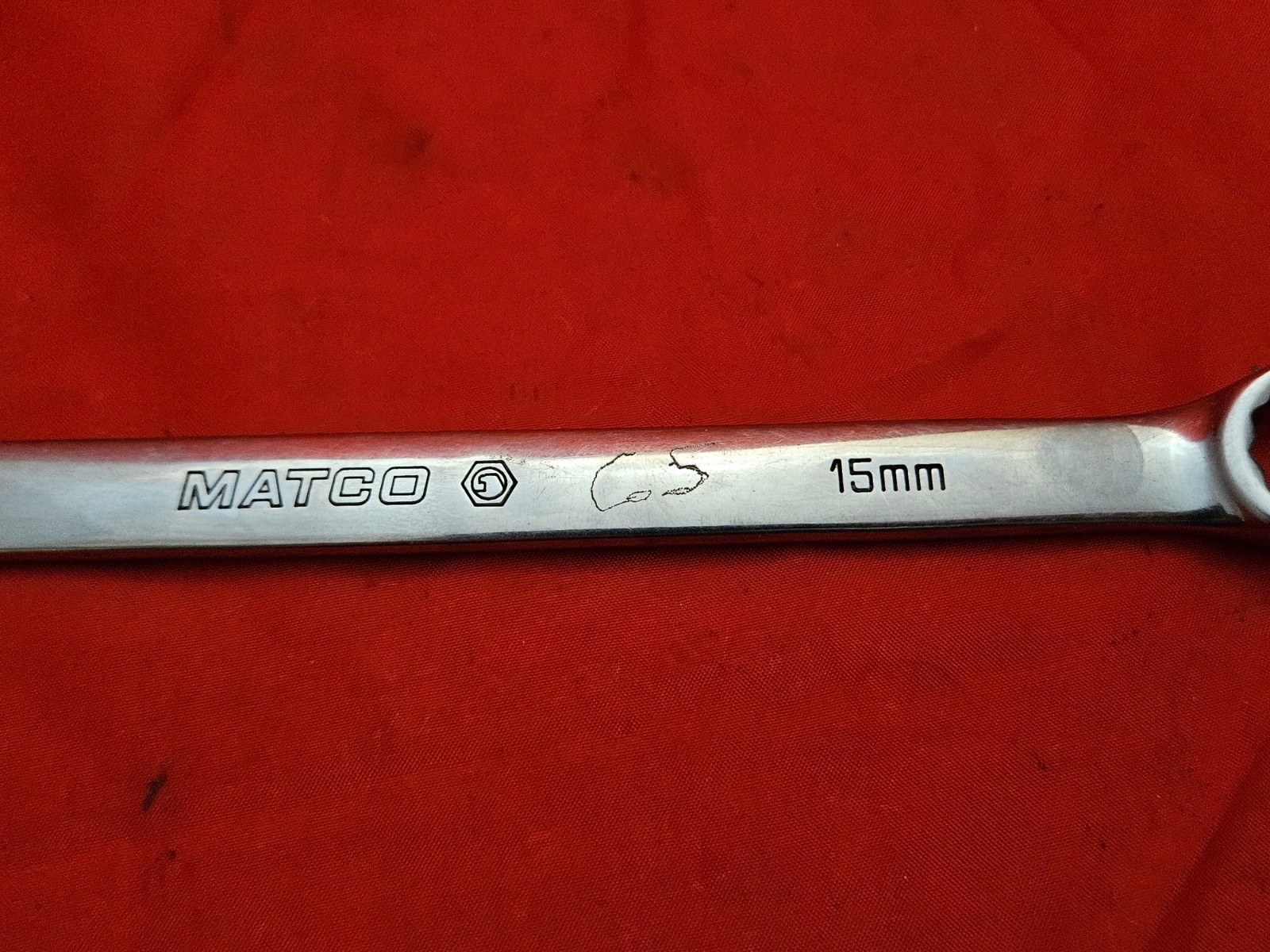 MATCO RCL15M2 15mm 12 Point Combination Wrench Open Box End USA Metric S14