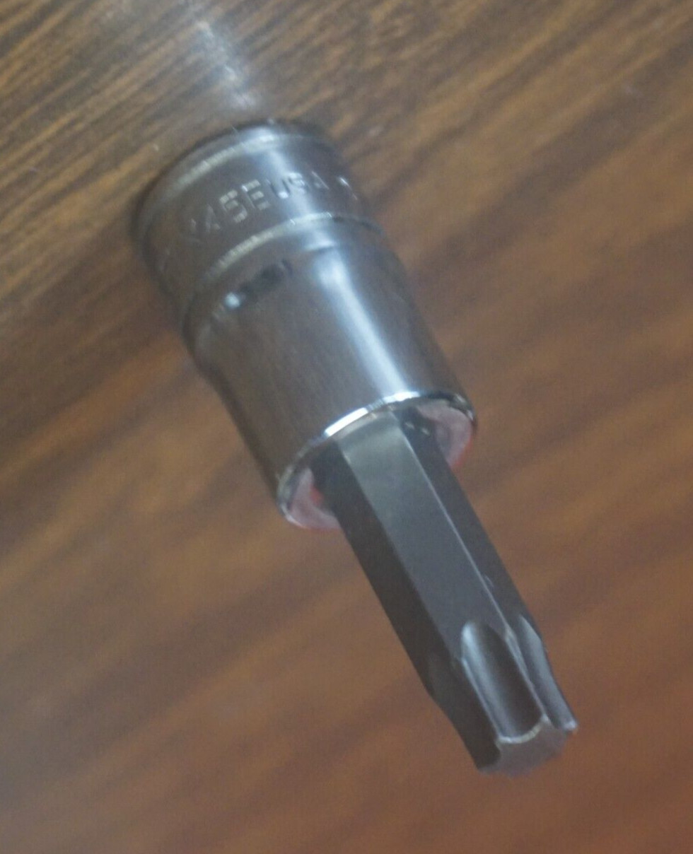 Super SNAP ON #FTX45E TORX T45, Bit & SOCKET DRIVER Standard Length – CLEAN