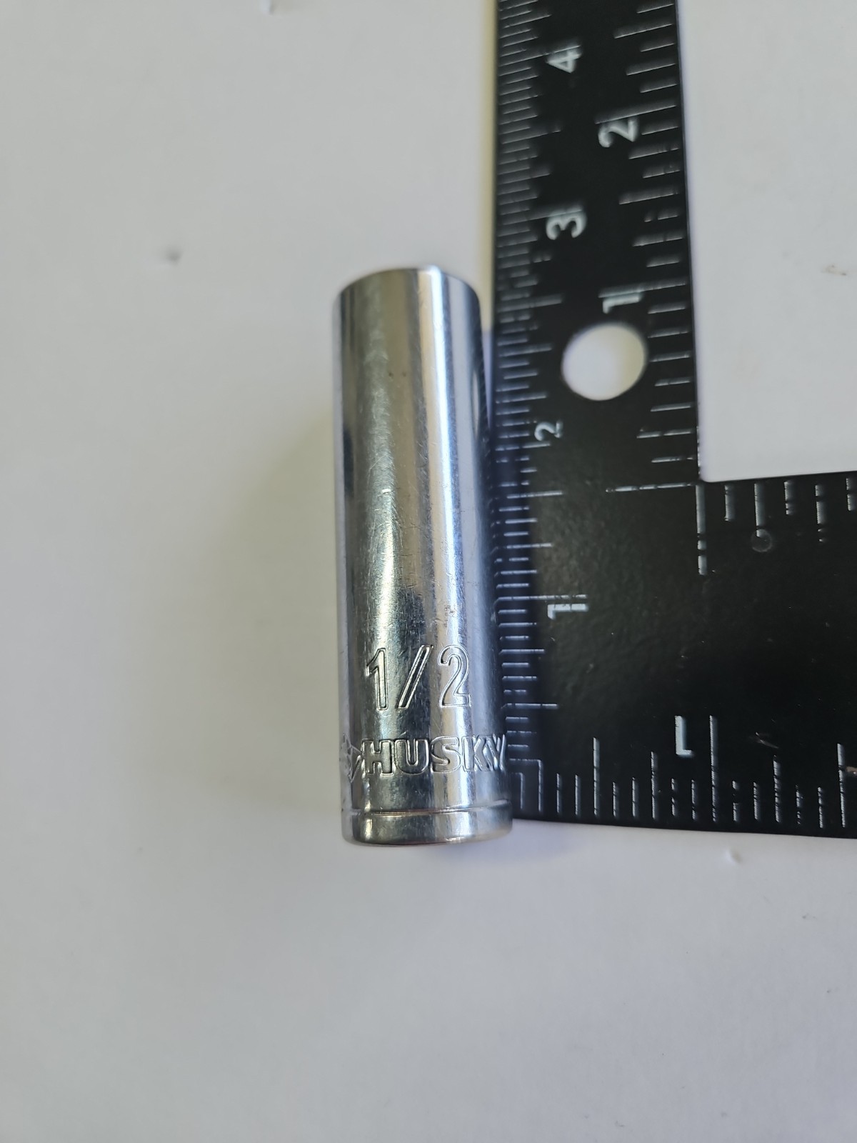 Husky 1/2″ Deep Well Socket 6 Point 3/8″ Drive China/Taiwan