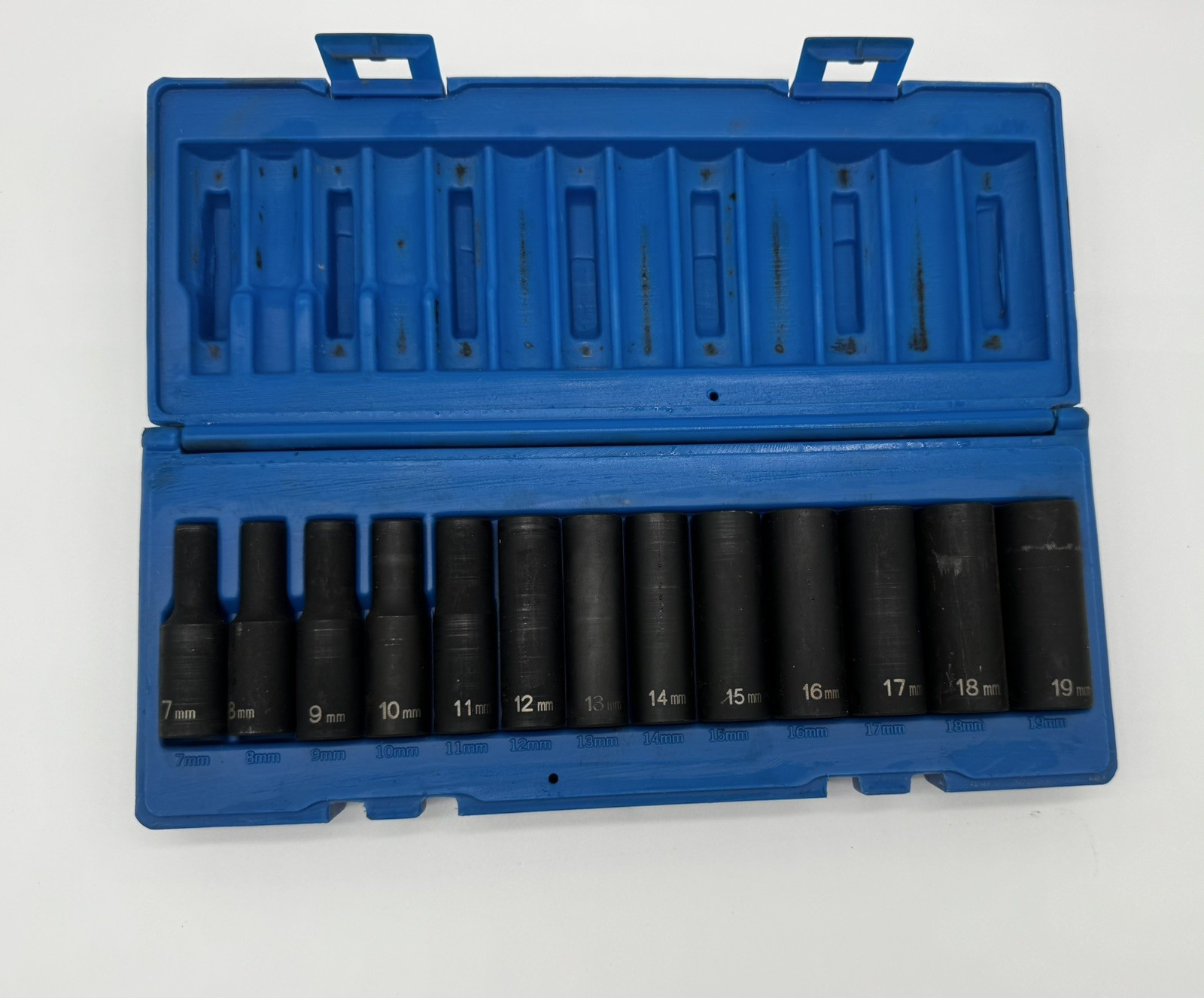 Grey Pneumatic 1203MSD 13pc 3/8″ Drive Semi Deep 12pt Metric Impact Socket Set
