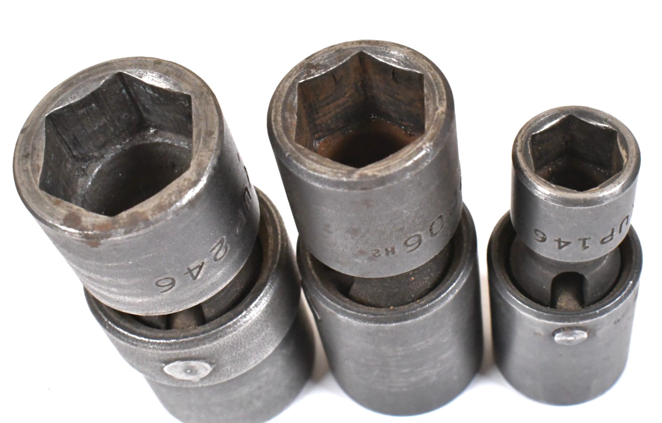 2x MAC Tools 1/2″ Inch Drive 6-Point Hex Flex Impact Sockets 3/4″ & 5/8″ + Bonus