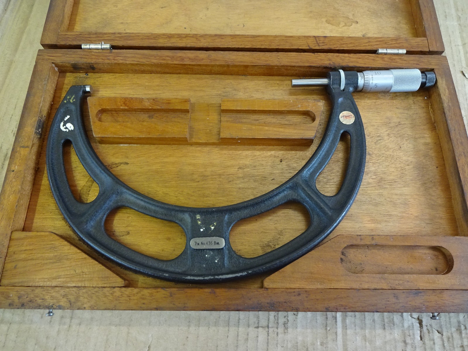 7-8″ micrometer Starrett No.436