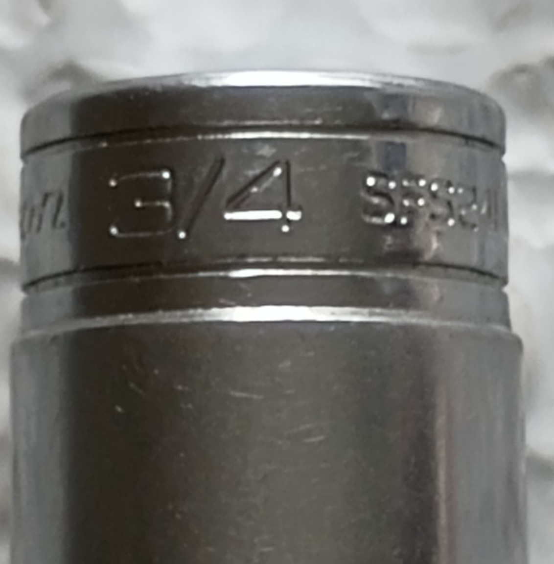 SNAP ON SFS241, 3/8″ DRIVE, 3/4″ SOCKET, 2.5″ DEEP/HIGH, 6 POINT.