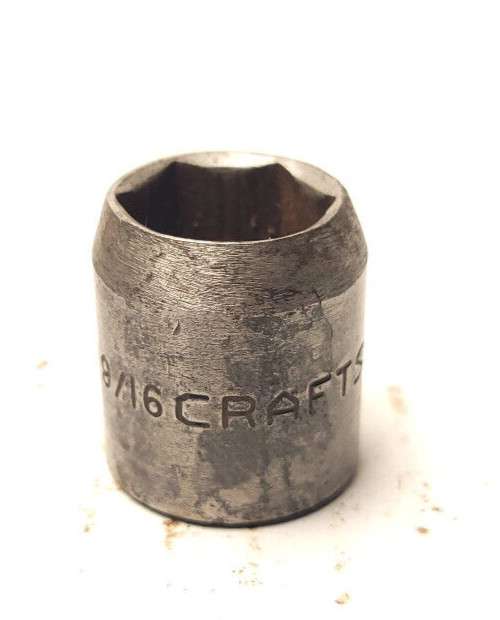 Craftsman Vintage impact socket 9/16″ 6pt 3/8″ drive 7/8″ long