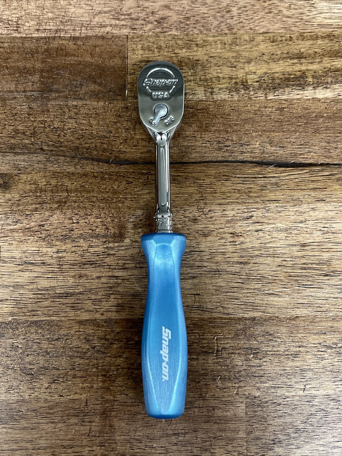 *New* Snap On 1/4″ THLD72 PEARL BLUE Hard Handle Ratchet