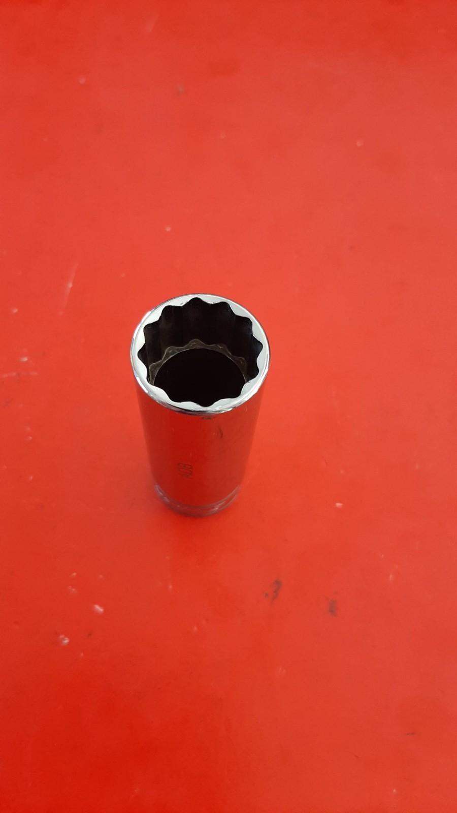 Snap-on Tools USA SFS241 3/8″ Drive 3/4″ 6pt Point Deep Chrome Socket Engraved