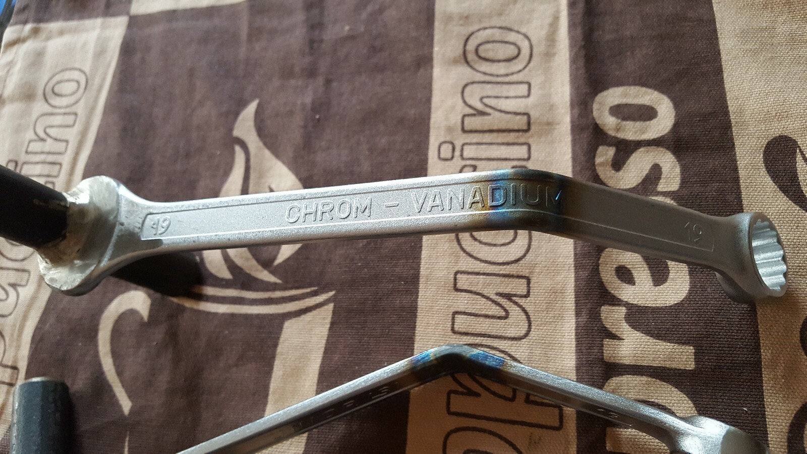 💜 Obstruction spanner set of two 19mm Unior LSI 120 12 point chrome vanadium