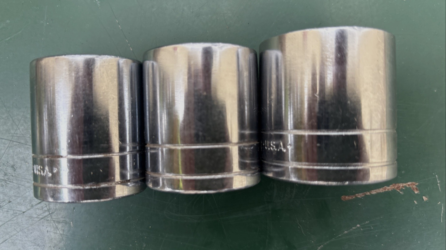 Vintage S-K (SK) Socket Lot – 1/2 Drive SAE 12 Pcs – 7/16” to 1 1/4”