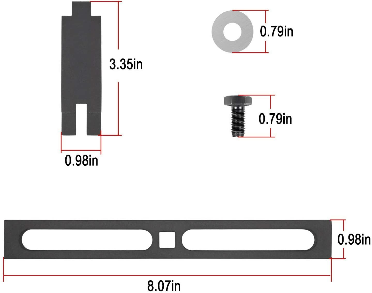 Universal Fuel Tank Lock Ring & Adjustable Pump Spanner Wrench for Ford GM more