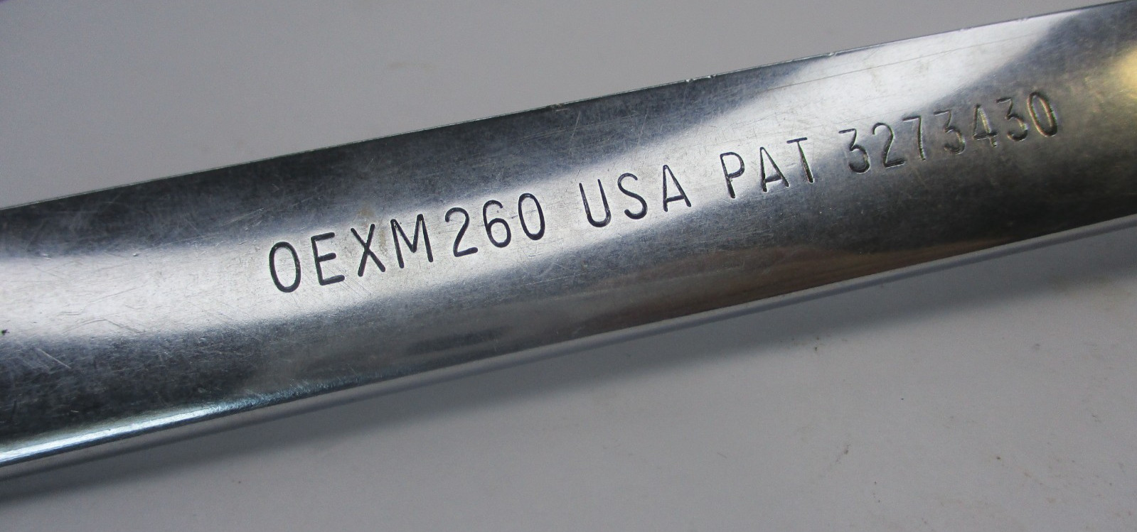 Snap on OEXM260 Metric 26mm 12 Point Combination Wrench USA OWNERS MARKS