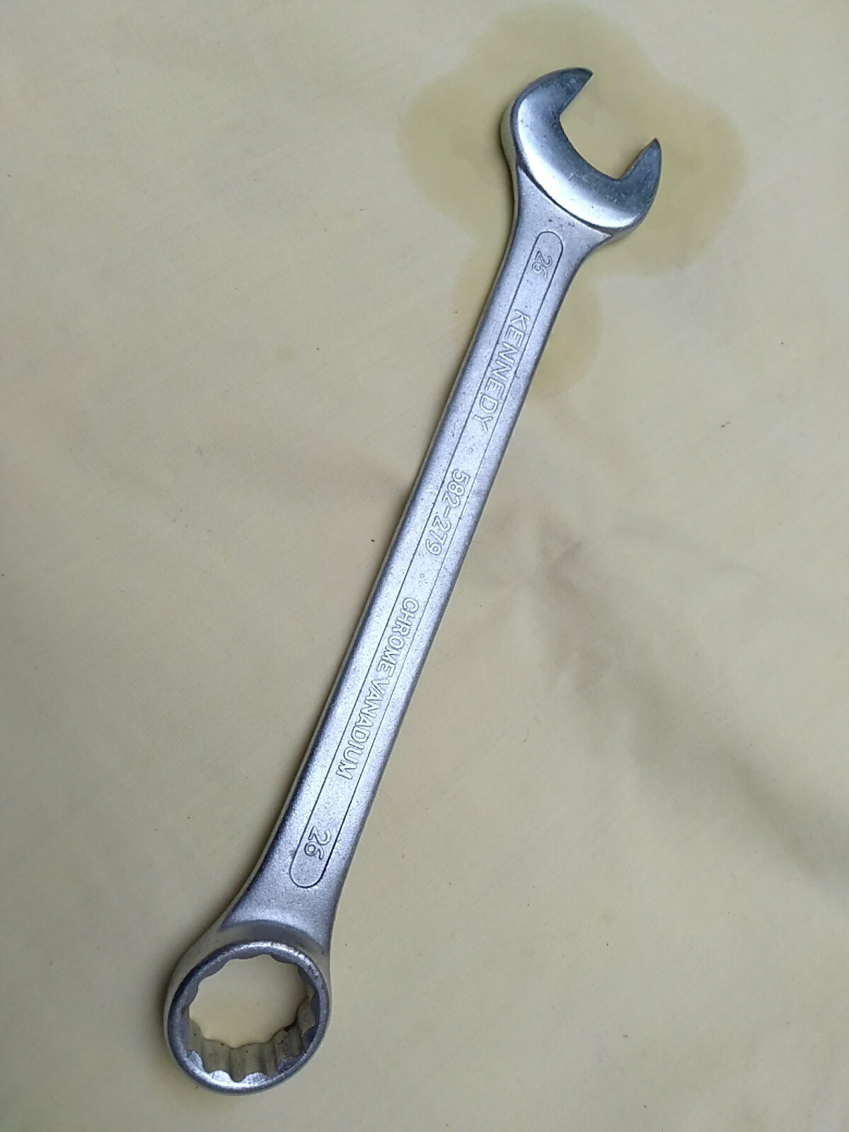 Kennedy 26mm Chrome Vanadium Combination Spanner No 582-279