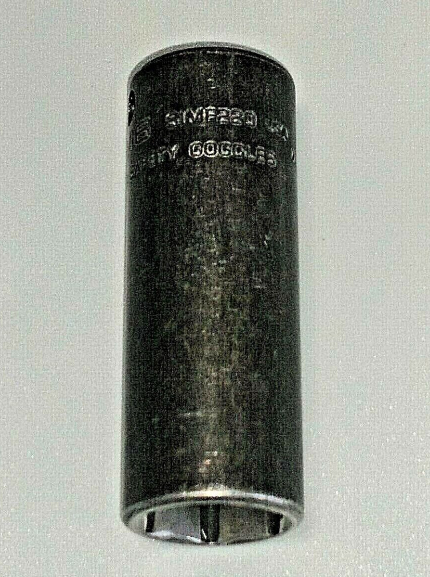 Snap-On SIMF220, 3/8″ Drive, 11/16″ Impact Socket, 2.6″ Deep, 6 Point.