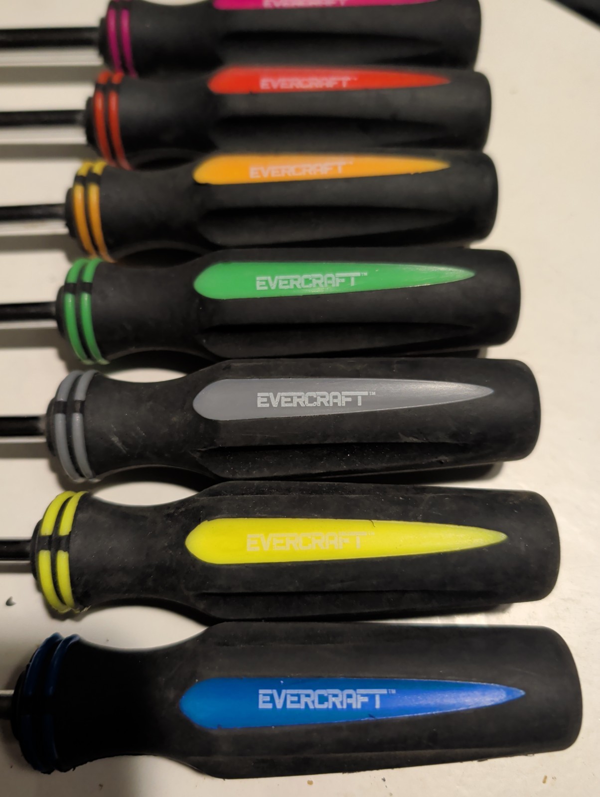 Napa Evercraft 7 PC Nut driver Set Metric Color Coded 5mm-12mm
