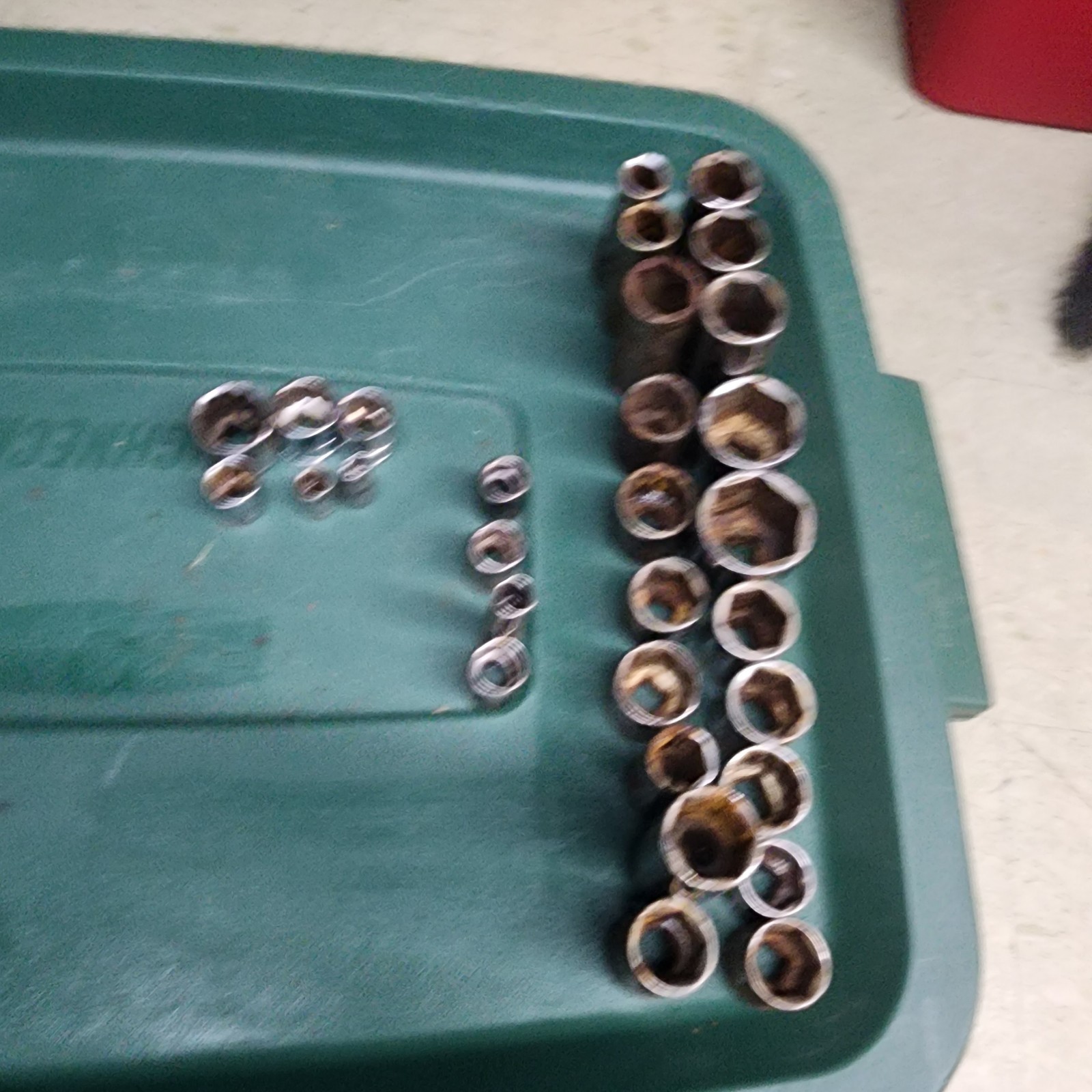 Lot Of 24 Vintage Craftsman Sockets 12 & 6 Point ✭USA✭