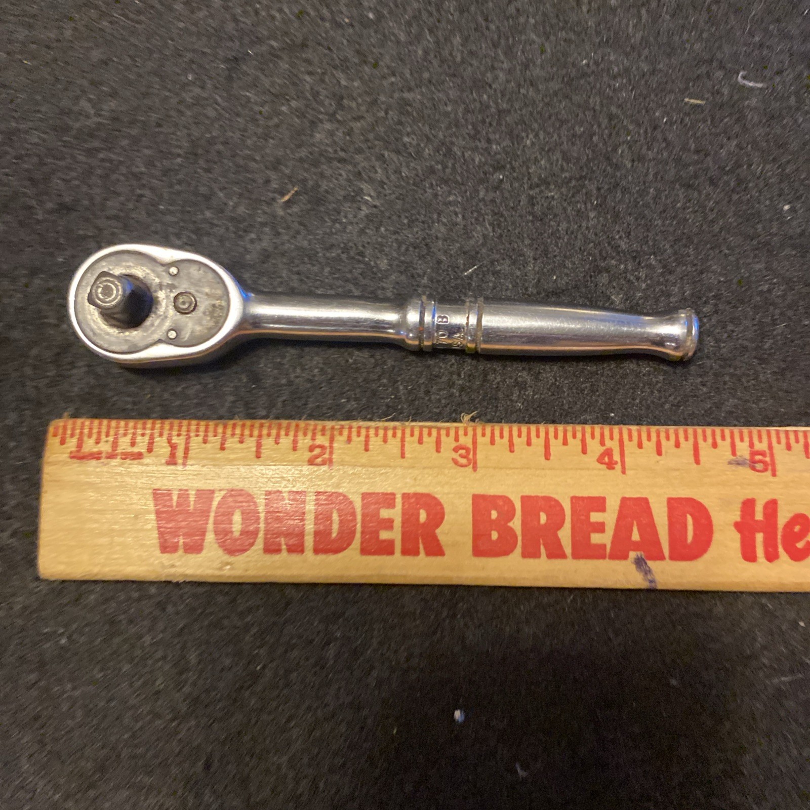 Snap On Tools USA 1/4″ DR Ratchet Socket Wrench Mini 4.5″ Long TM70B