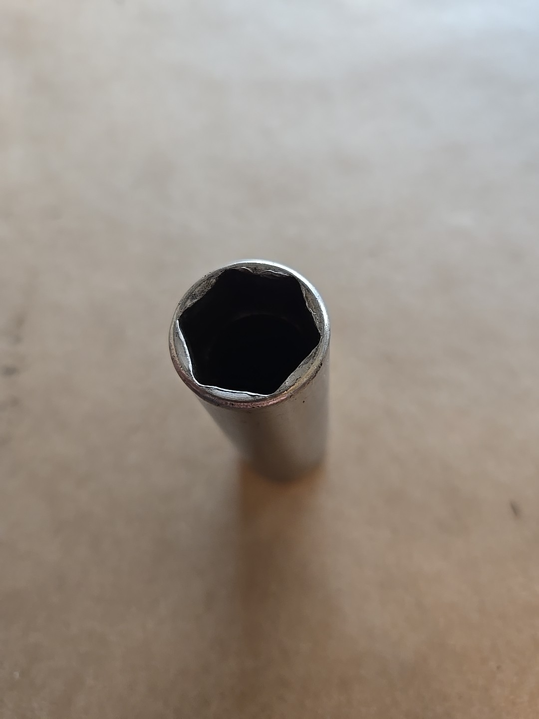 Snap On 3/8″ Drive 5/8″ 6PT SAE Deep Chrome Socket USA SFS201