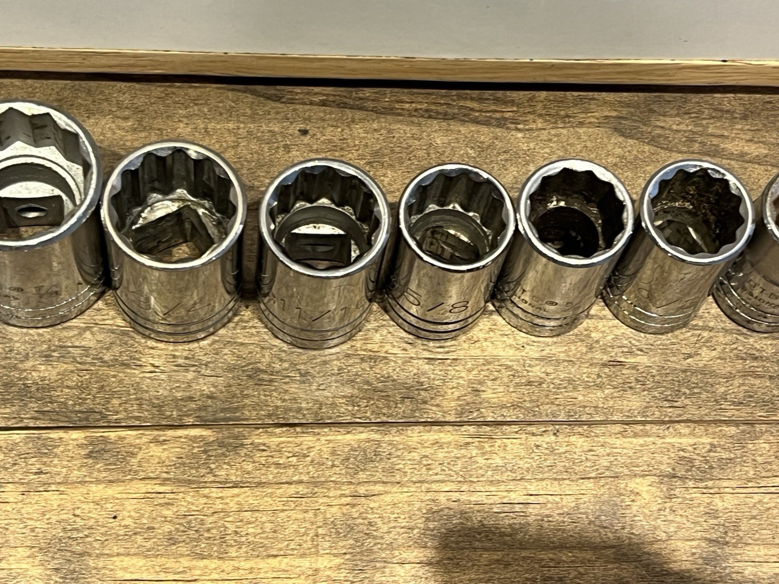 Proto Professional Sockets Mixed Lot Of 23 Pieces Made In USA VTG TOOLS