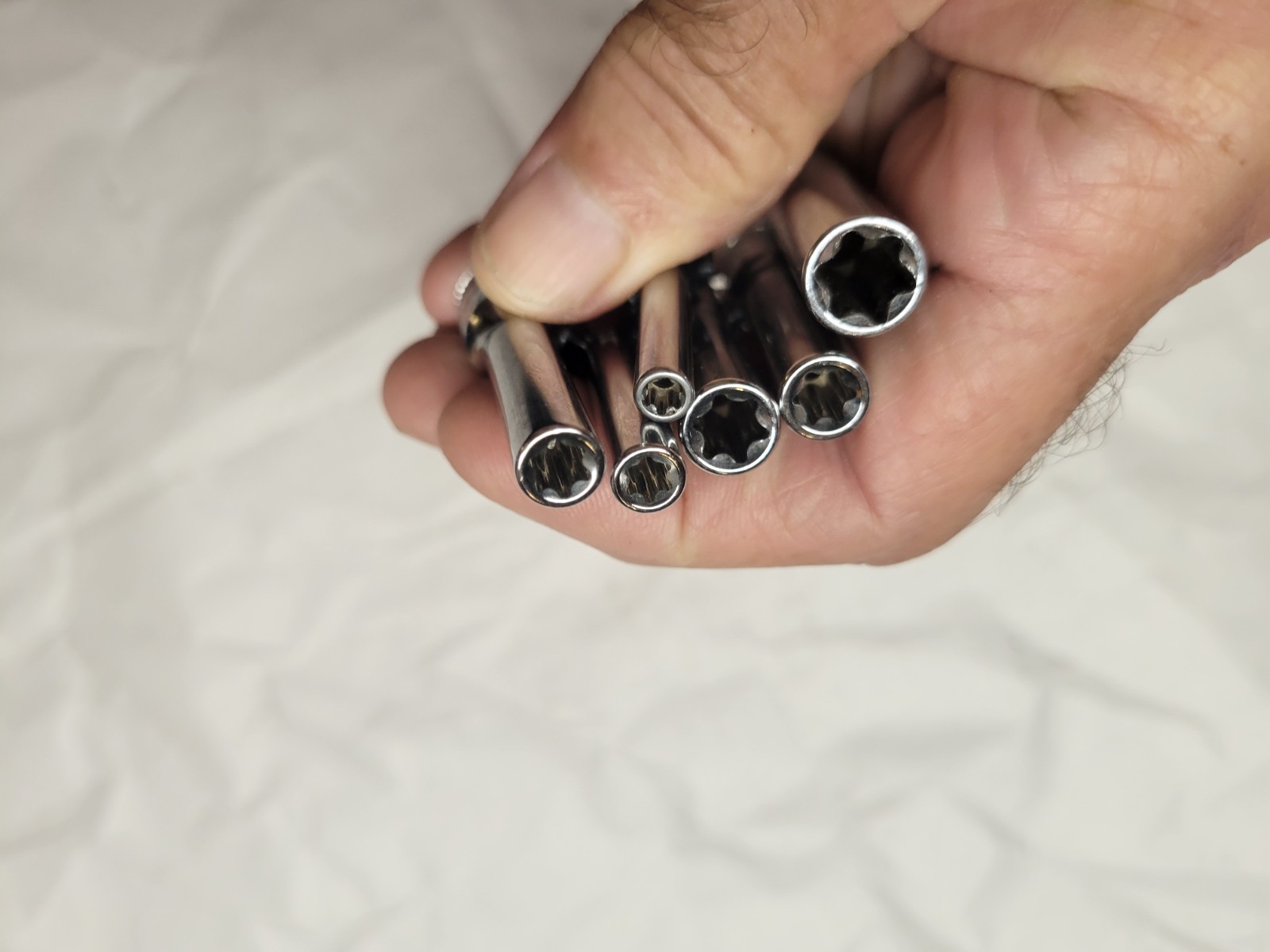 Gearwrench 6pc 1/4″dr Deep E-Torx Socket Set E4, E5, E6, E7, E8 & E10 #80322 EXC