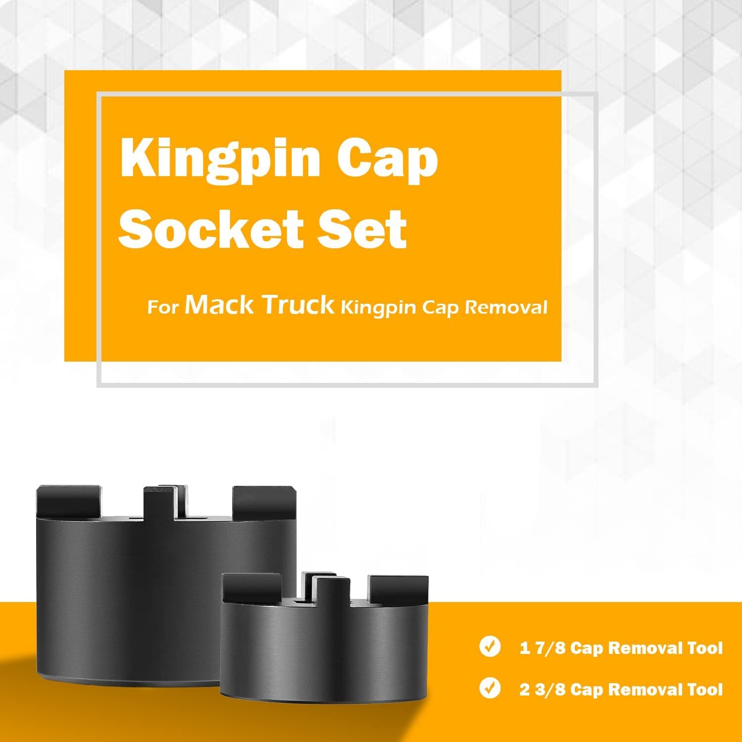 King Pin Socket Cap Removal Tool for Mack Truck 10500 12000 16000 18000 20000lb