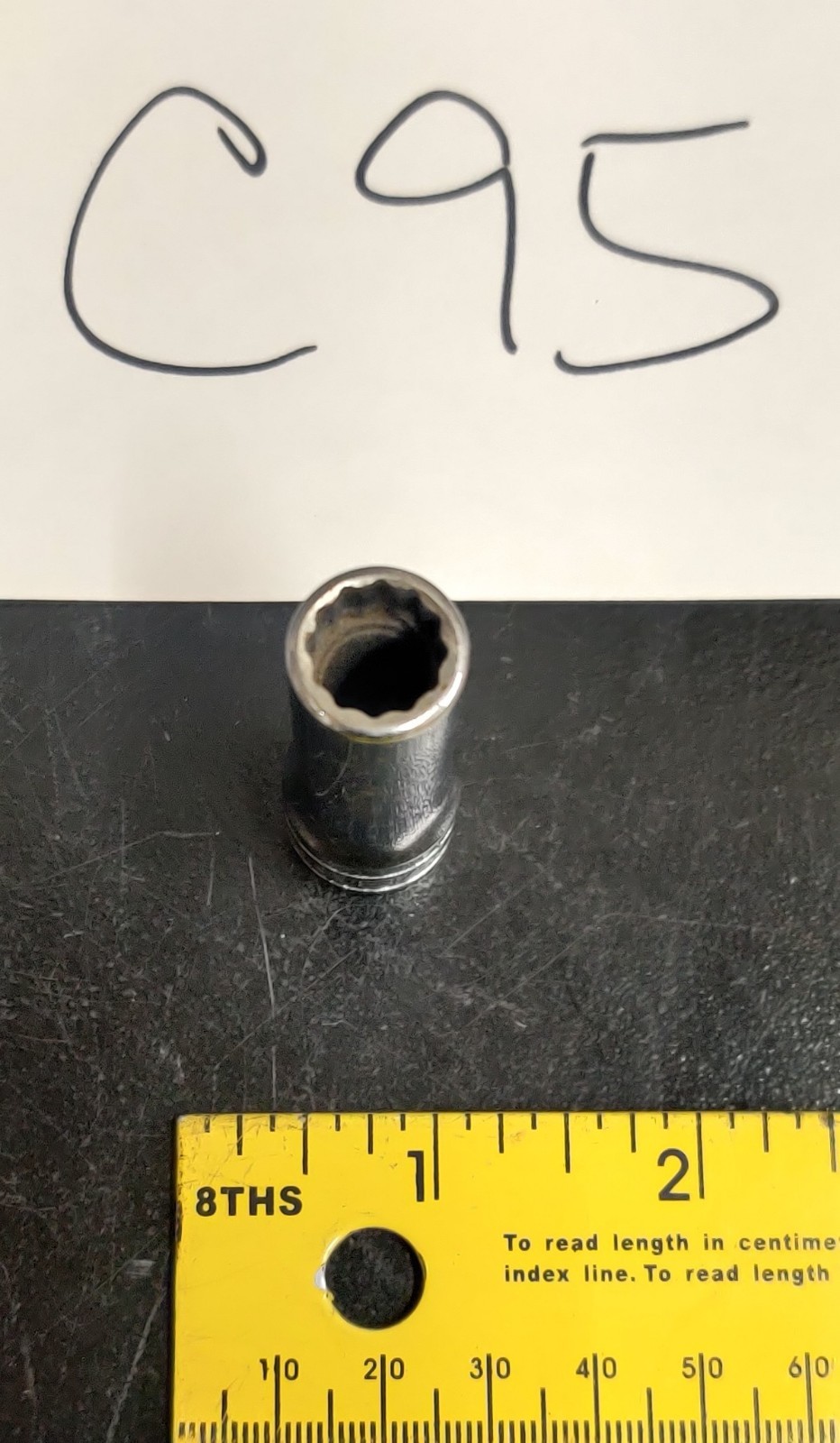 SNAP-ON TOOLS SF121 3/8″ 12 Point Deep 3/8″ Drive Chrome Socket – FREE SHIPPING