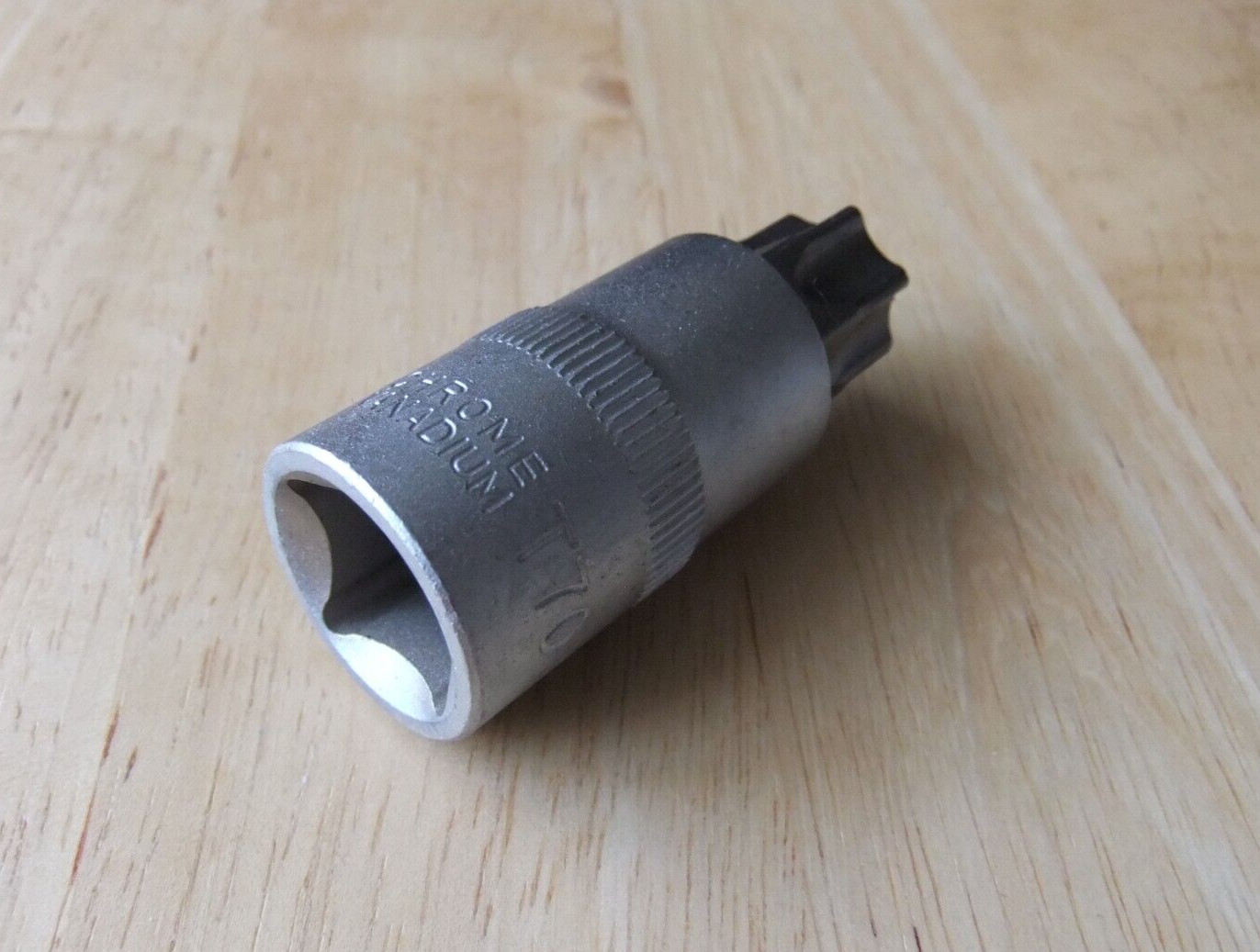 Welzh Werkzeug T70 x 1/2 Drive Chrome Vanadium Torx Bit Socket – 55mm Long