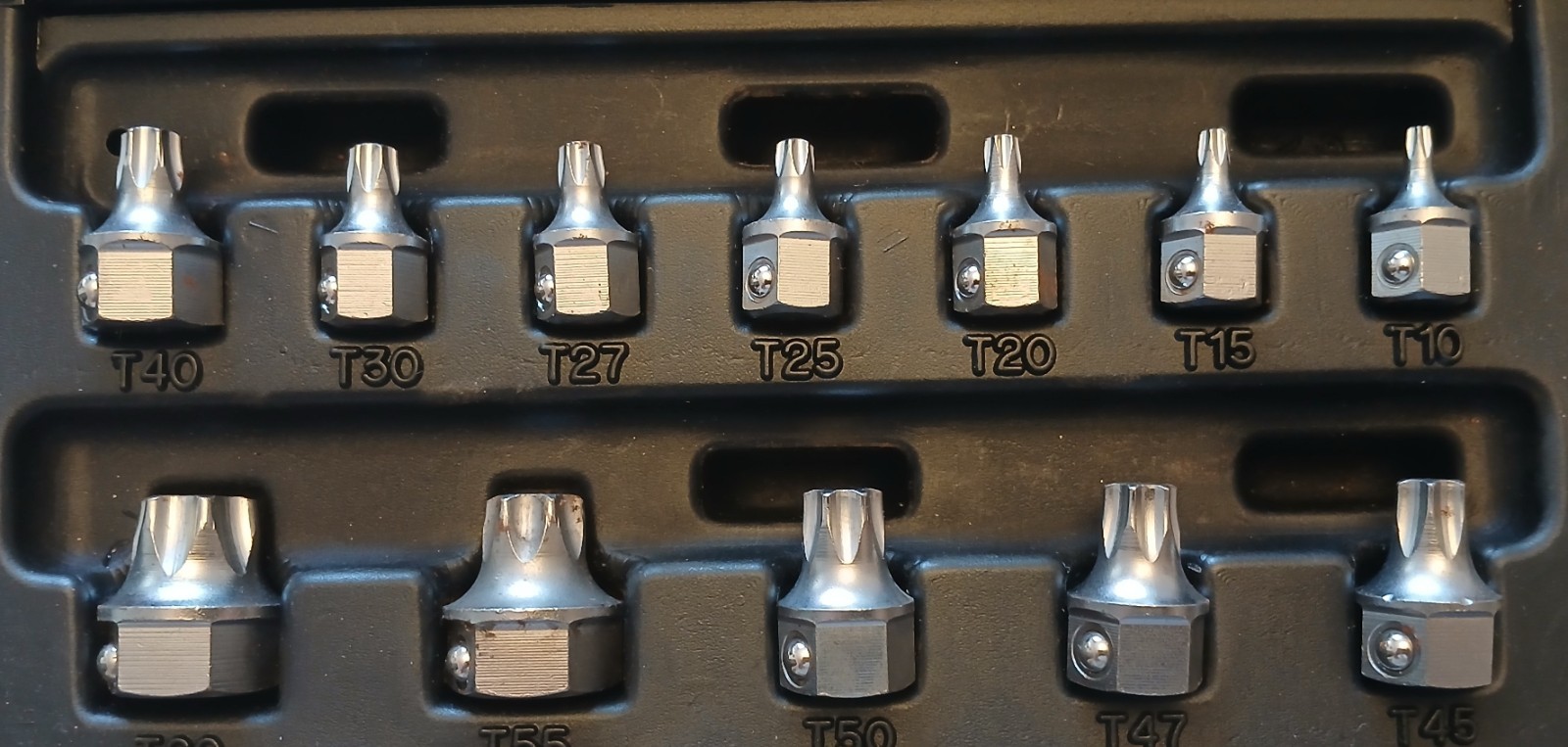 E-Z Red Super Low Profile Torx Bit set -T1000