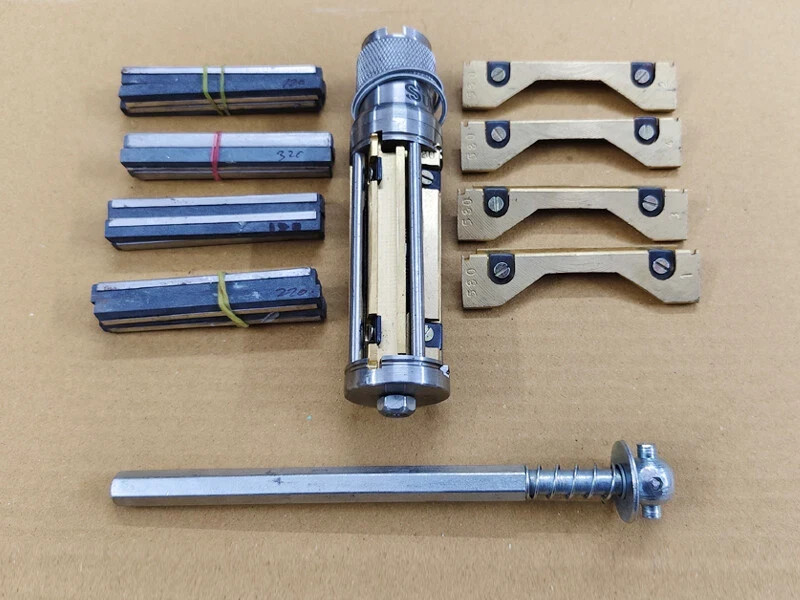 CYLINDER ENGINE HONE KIT 34mm to 60mm Honing Machine + 4x Stone Combo Heavy Duty