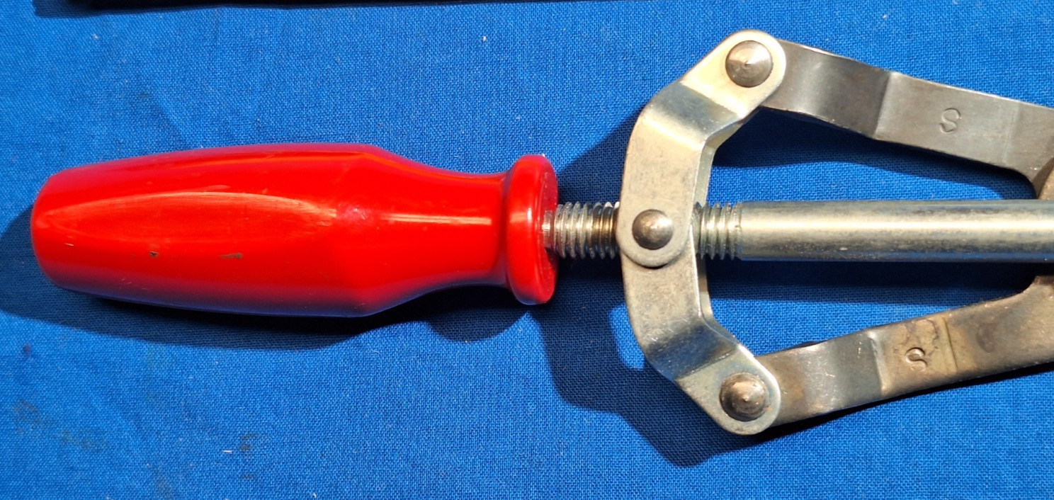 Vintage K-D No 2012 Snap Ring Pliers Turn Screw Adjustment Made in USA Used