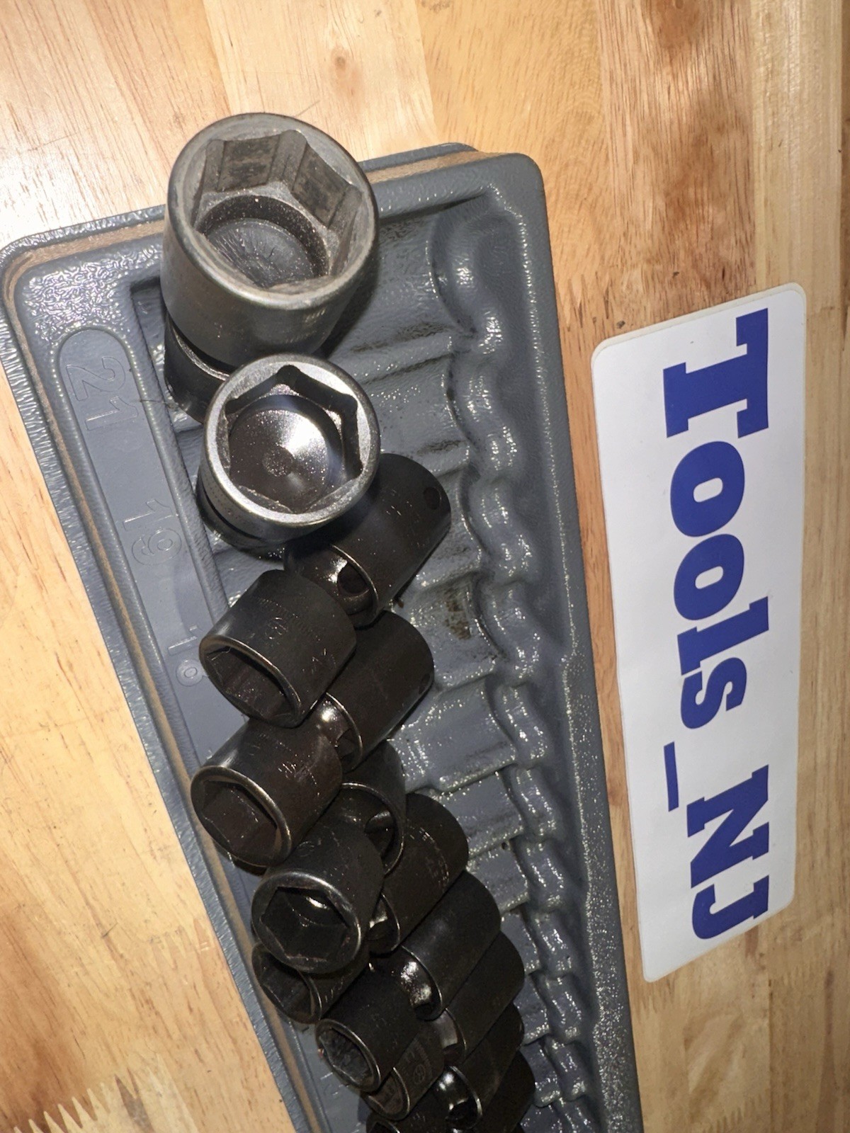 Snap-on™ 212IPFM 3/8″ Drive 8 to 21 mm 6-point Impact Swivel Socket Set