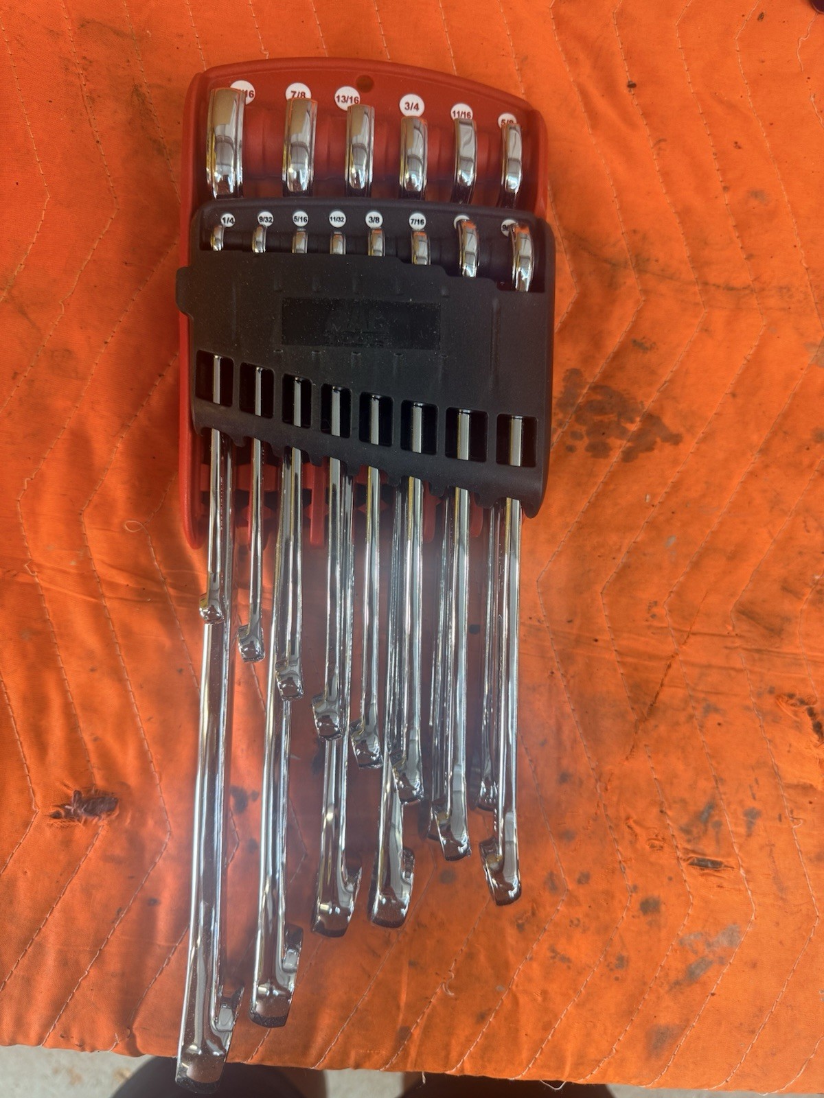 Mac Tools SCLM14RBRT 14-PC. SAE R.B.R.T.™ COMBINATION WRENCH SET- 12-PT **NEW**