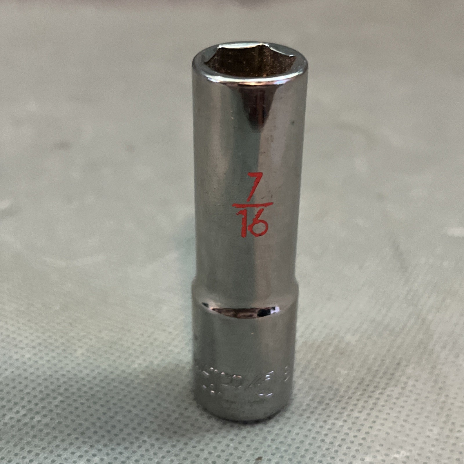 Matco Tools BD146A 3/8″ Deep Chrome 6pt 7/16″ Socket Matco Tools USA Made