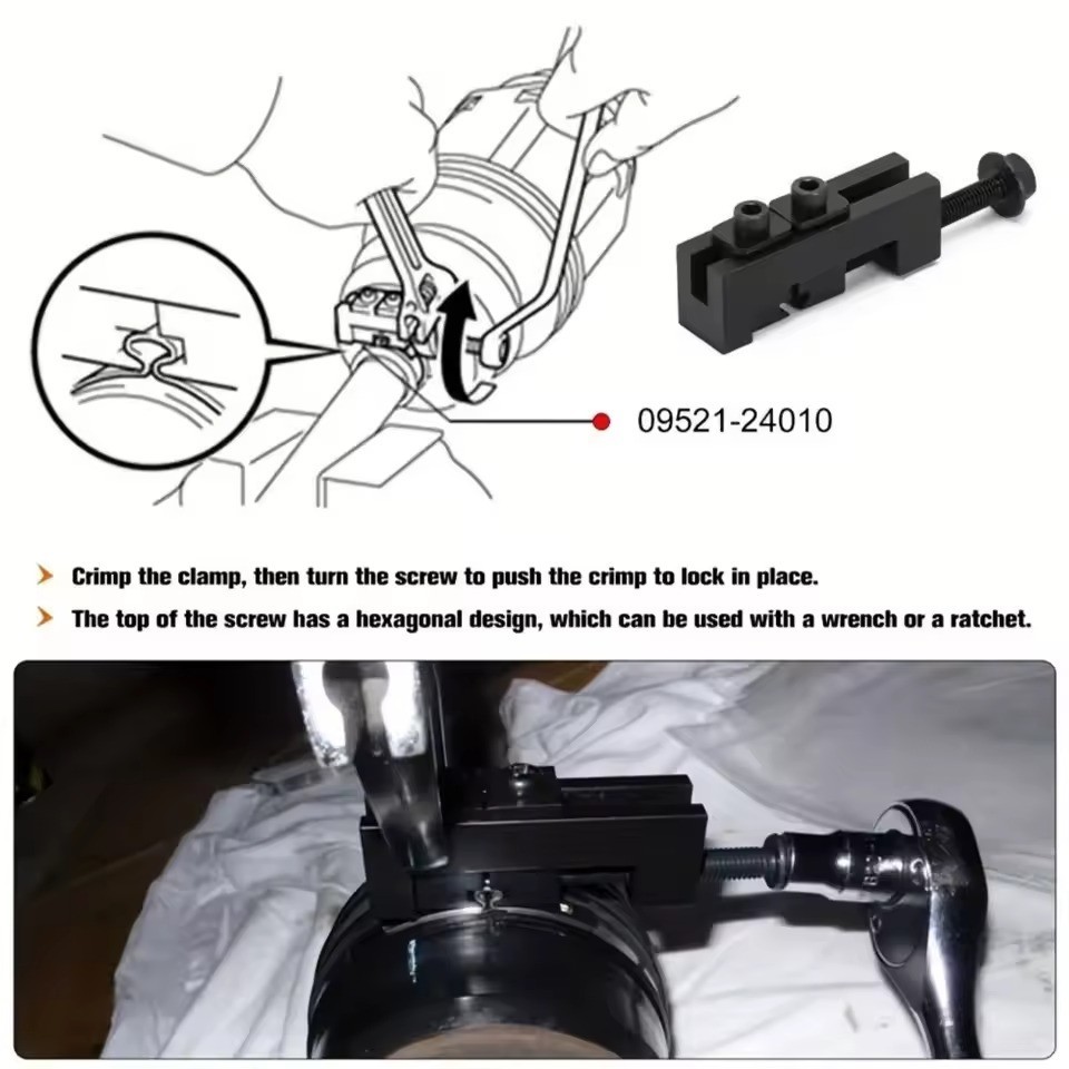 For Toyota Lexus CV Boot Band Clamp Crimping Tool Axle Strap Pliers 09521-24010