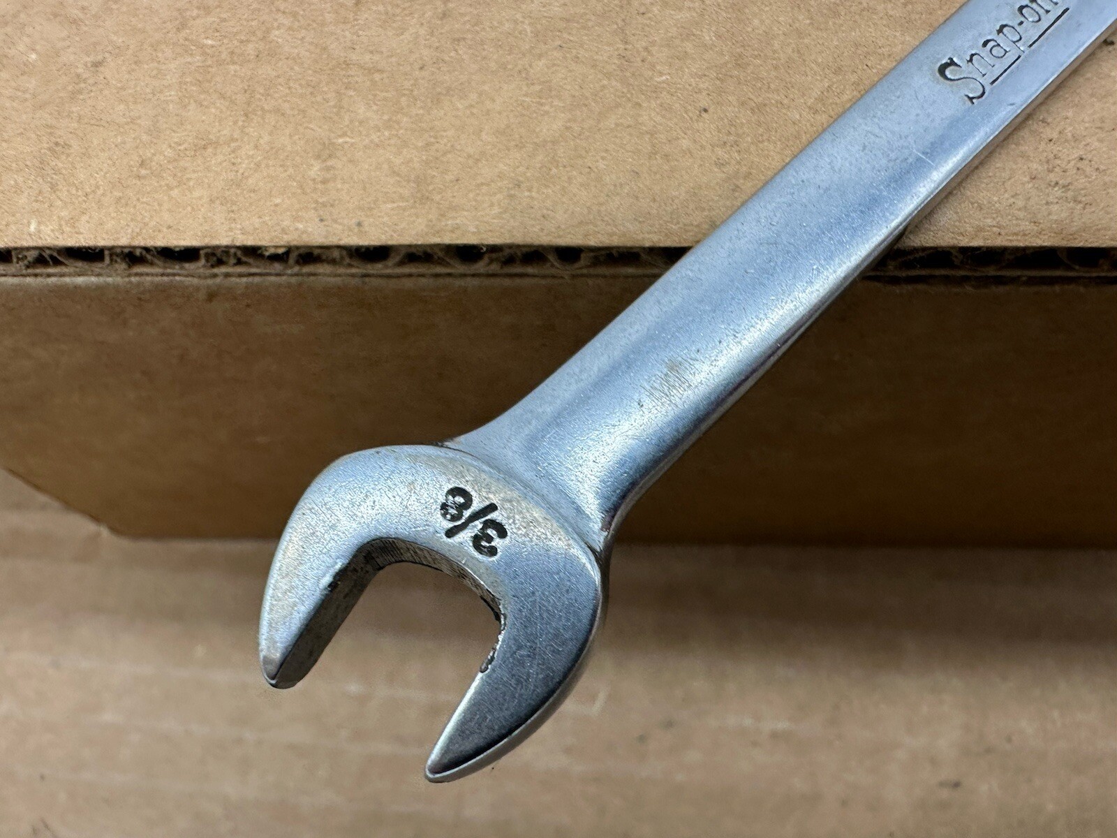 Snap-on Tools USA 12PT 12 Point 3/8″ SAE Chrome Combination Wrench OEX120